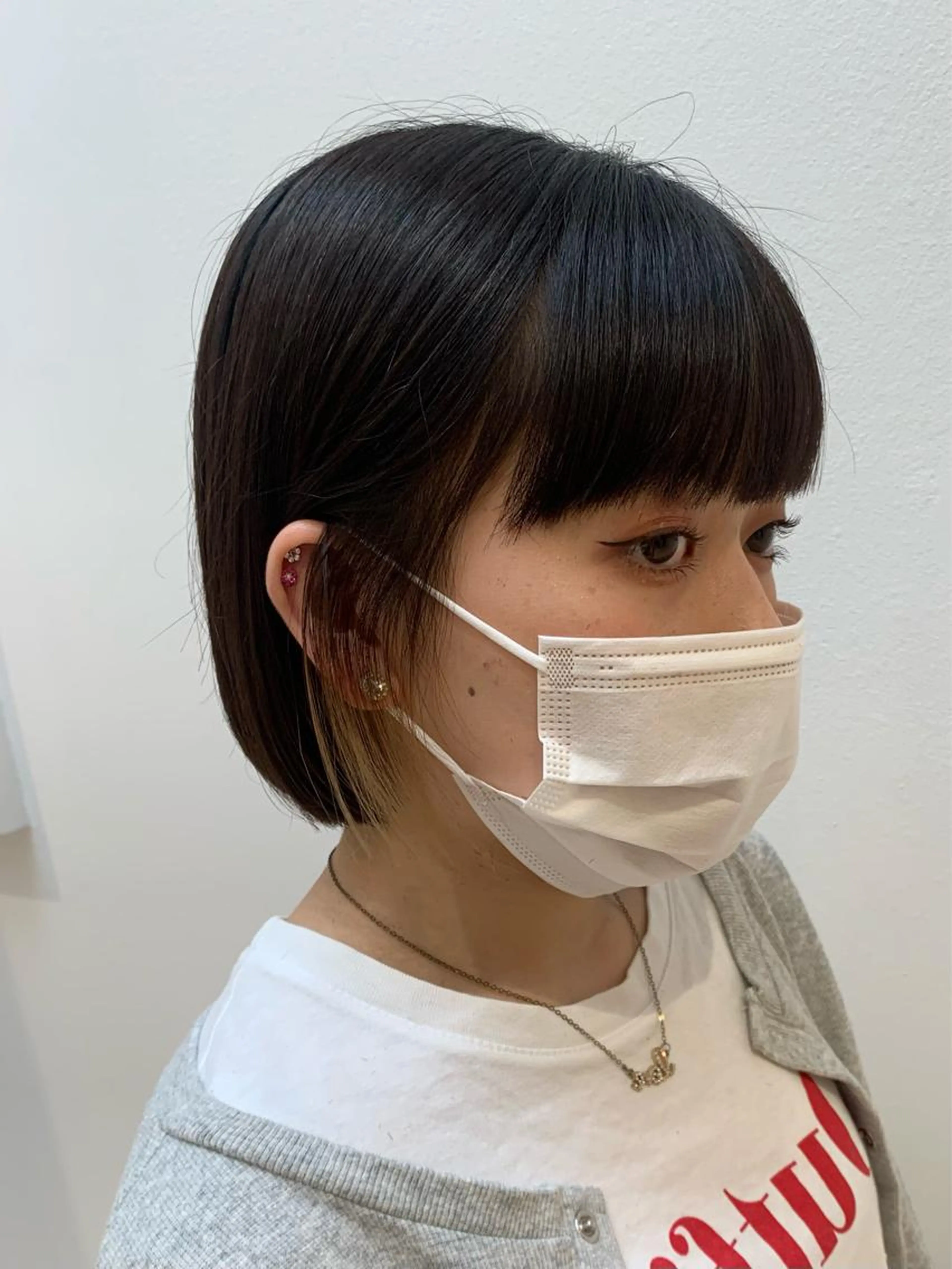 前髪カット➕前髪縮毛 👒の写真