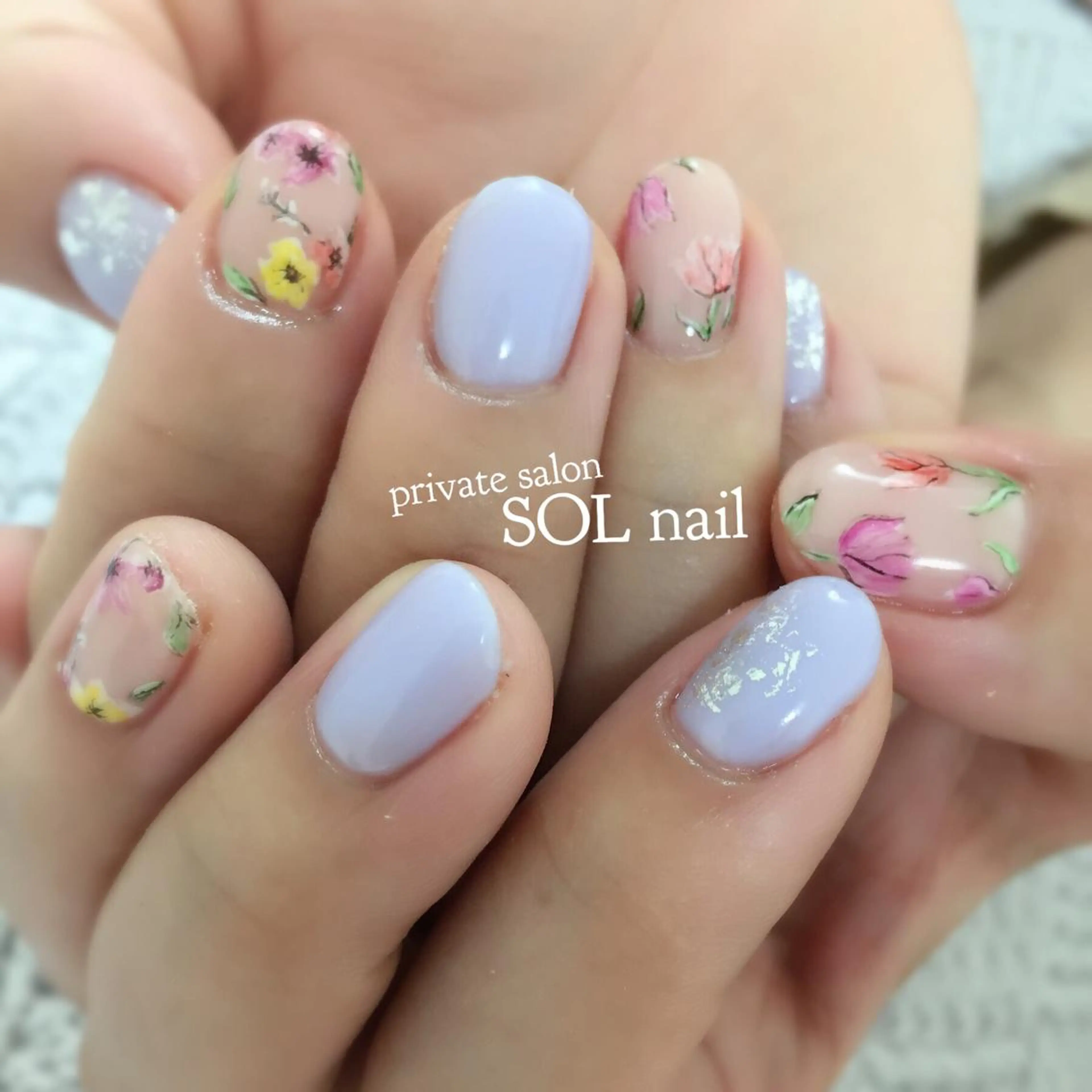 ネイル ハンドネイル SOL NAILのネイルデザイン