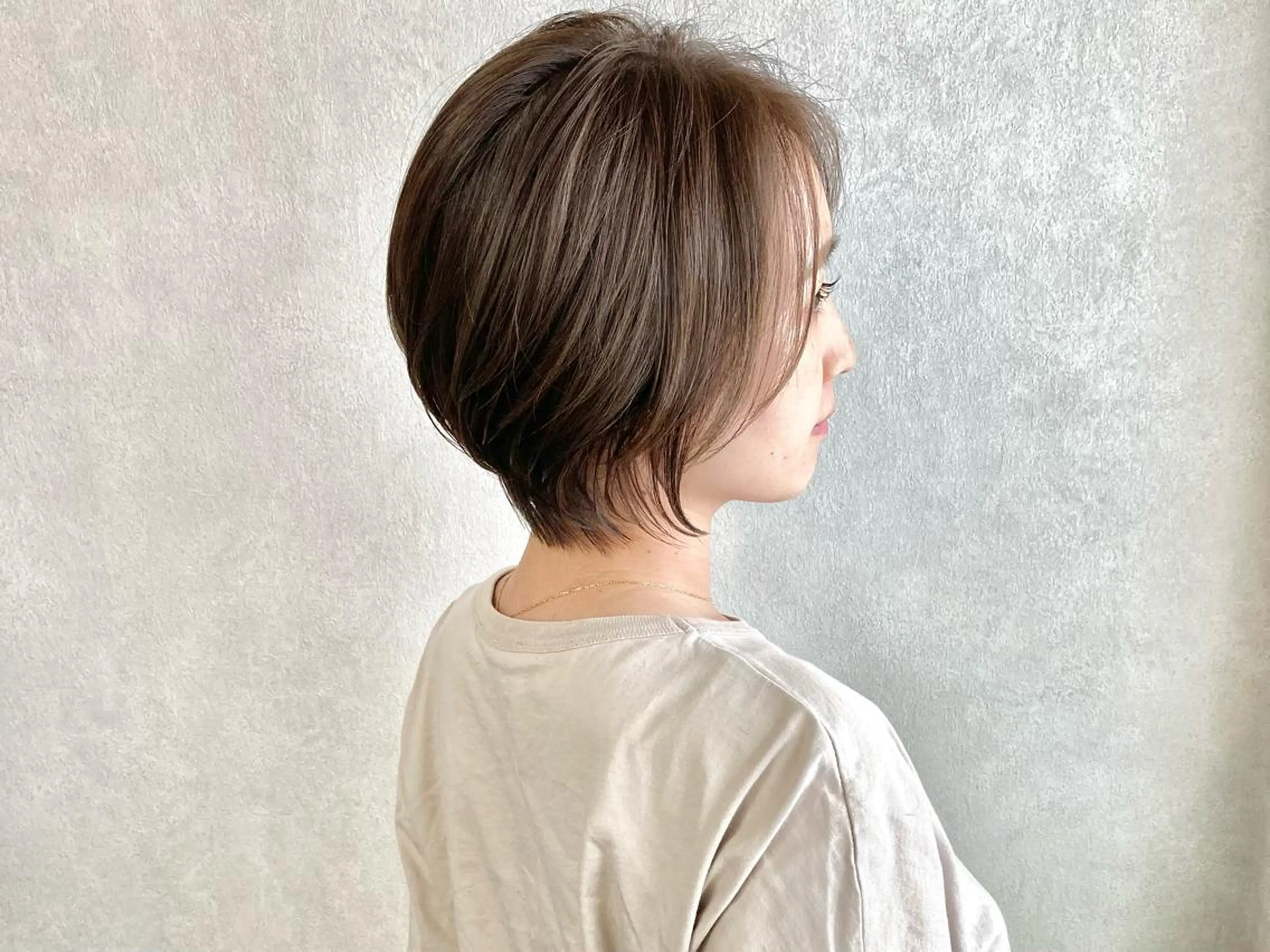 ショート カラー パーマ Rowel所属・Rowel ローウェルのヘアスタイル