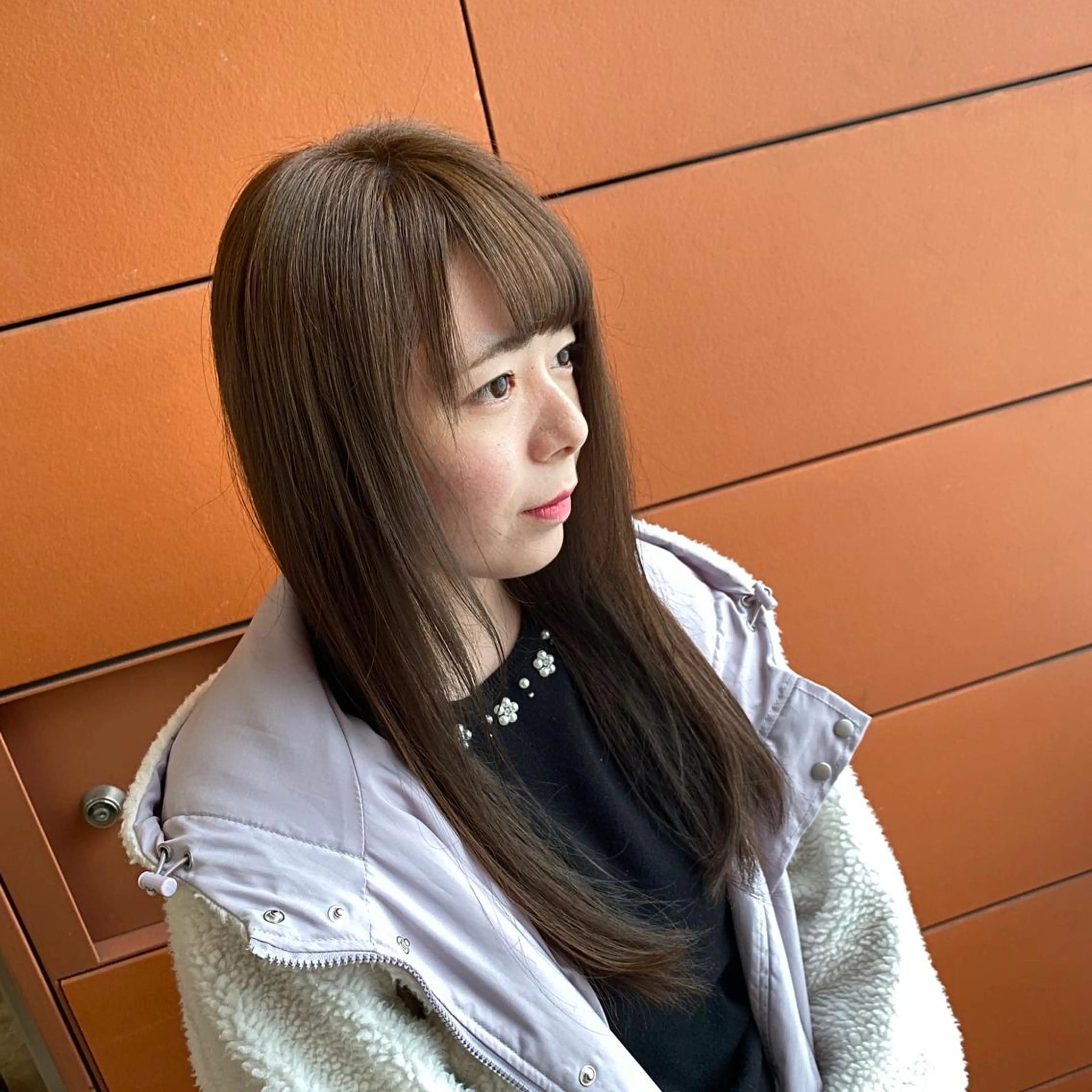 ロング カラー 透明感カラー イルミナカラー Minori【ミノリ】所属・井手 孔介のヘアスタイル