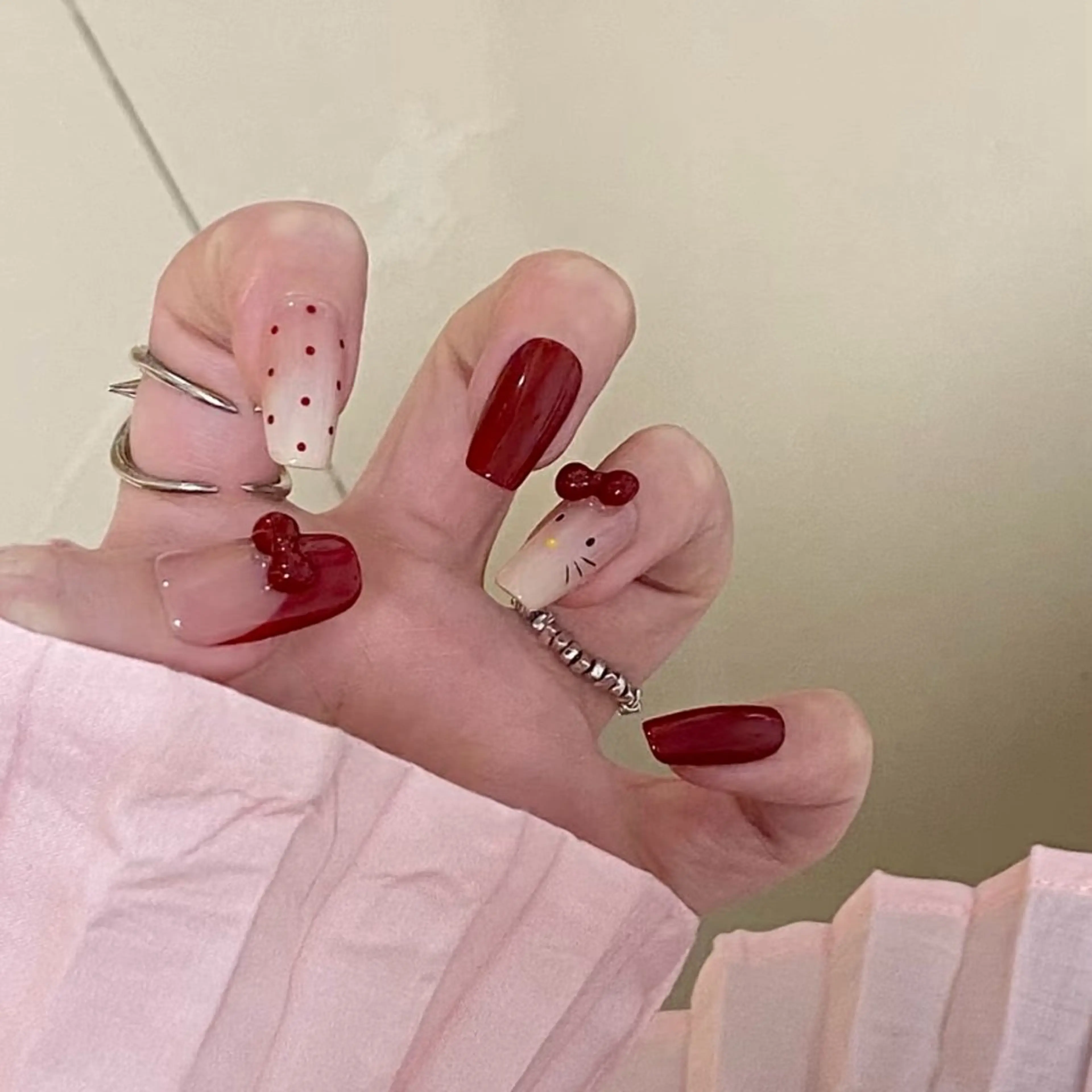 ネイル ハンドネイル By moonネイル 🌷ワンホン/韓国風のネイルデザイン