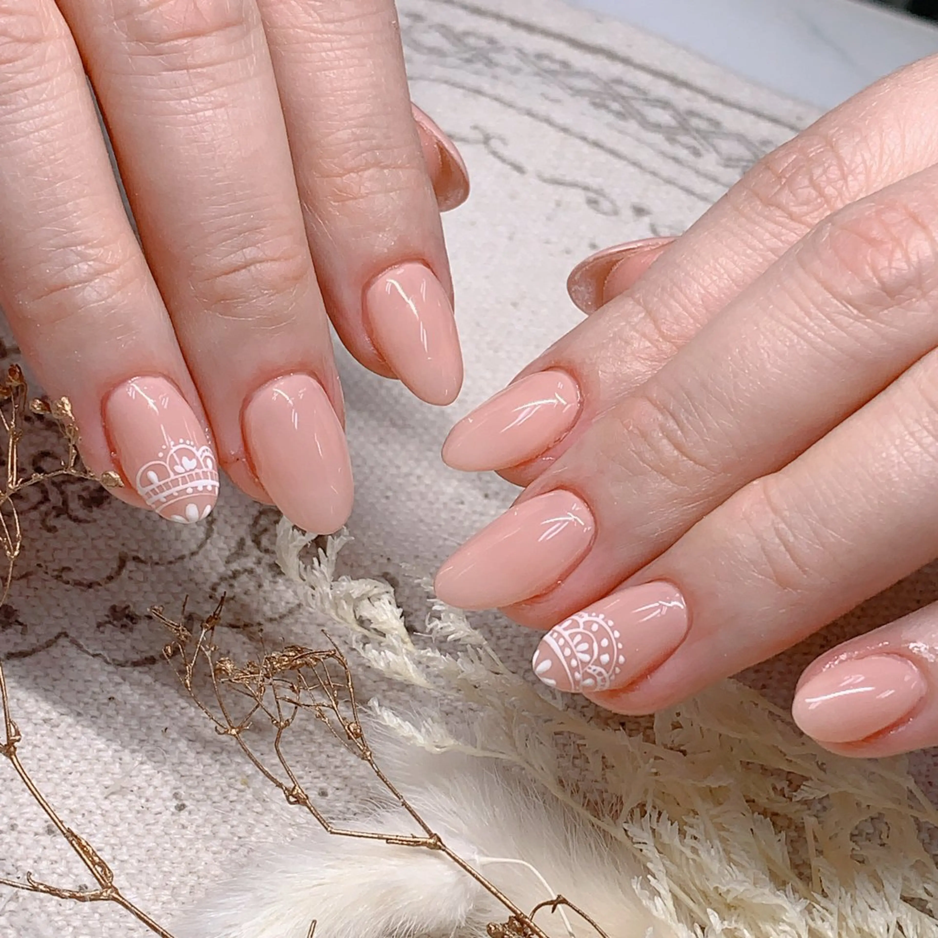 ネイル オーロラネイル 長さ出し フットネイル ジェルネイル キラキラネイル インフィニティ ネイルサロンのネイルデザイン