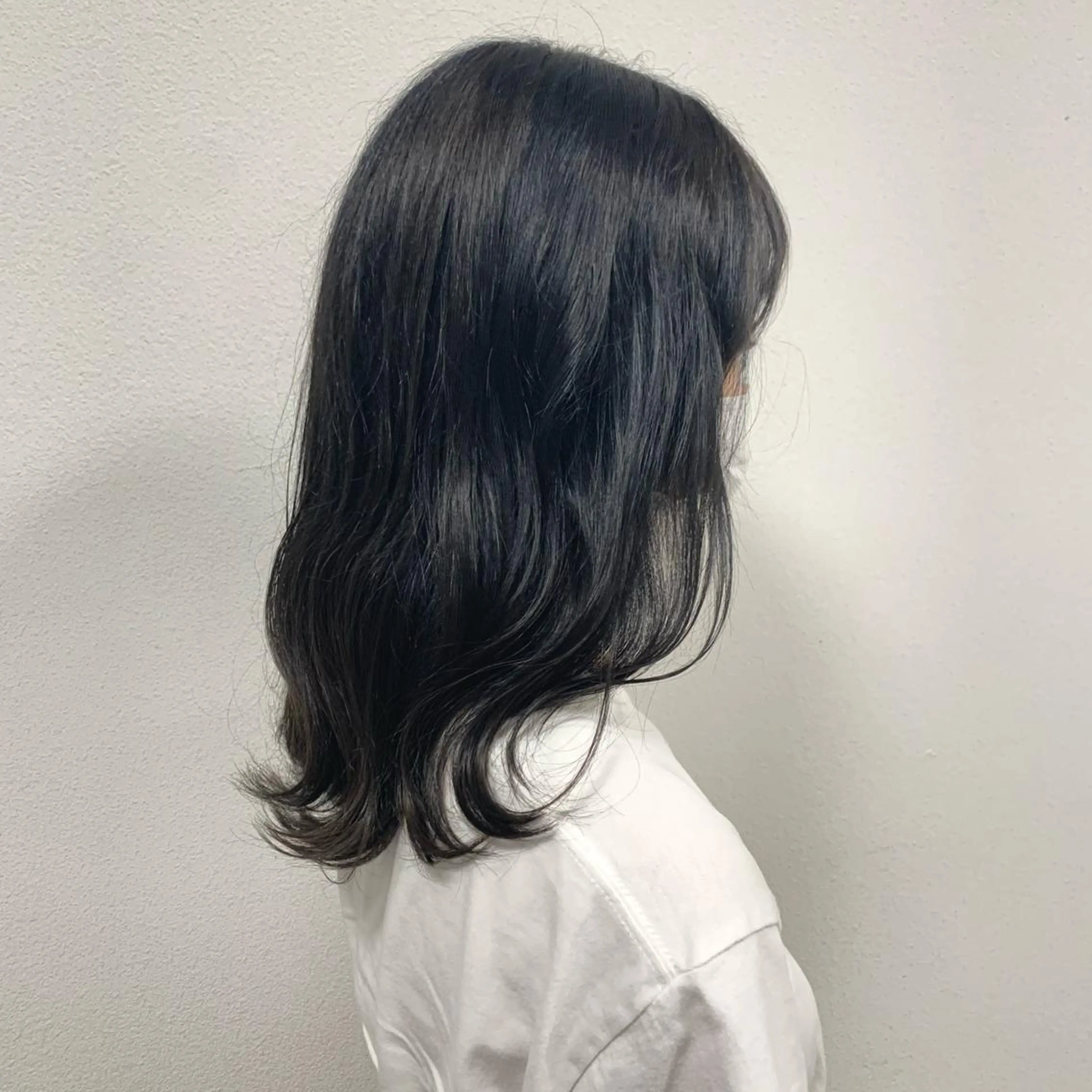 セミロング カラー グレージュ オリーブグレージュ オリーブグレー 村田 来倖のヘアスタイル