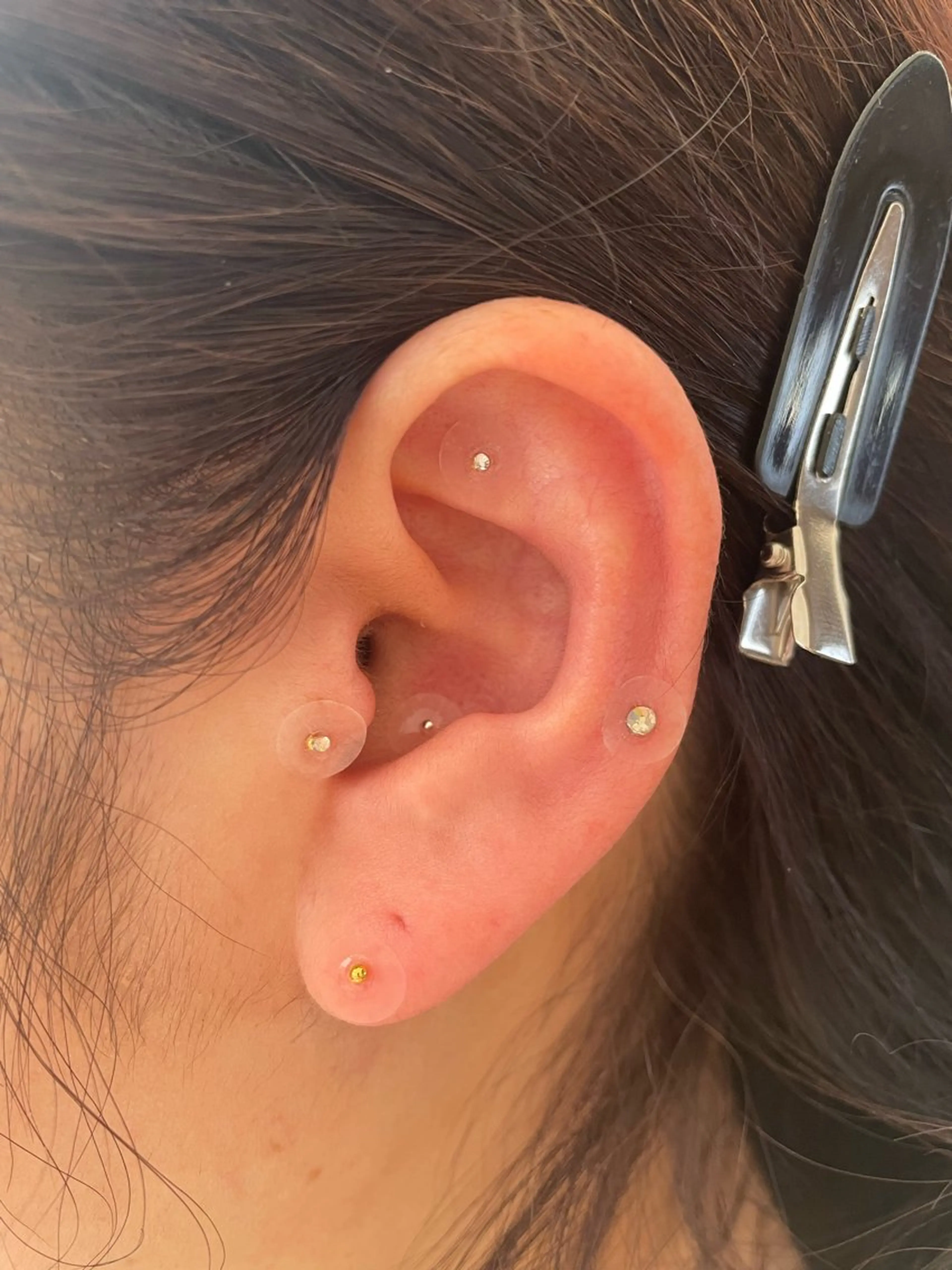 Mi-roomネイル 耳ツボジュエリーのネイルデザイン