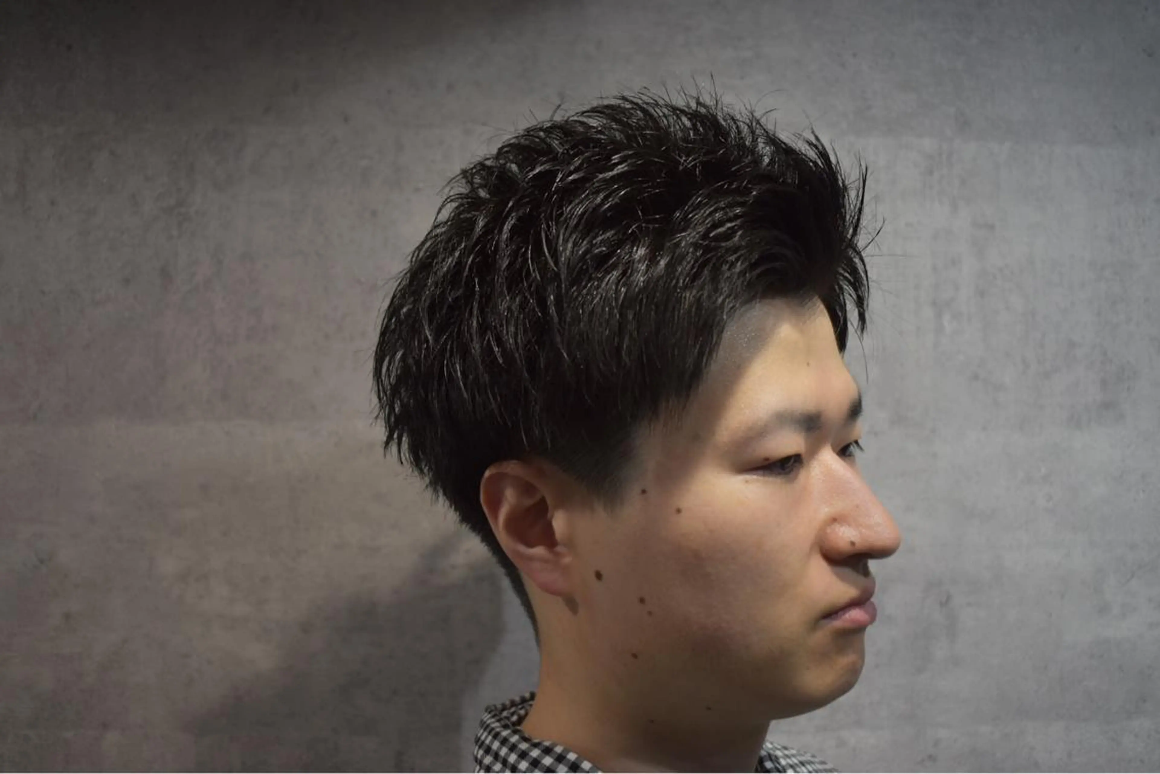 ショート ヘアアレンジ メンズ ツーブロック Bar Ber HouseLavie所属・中西 将斗のヘアスタイル