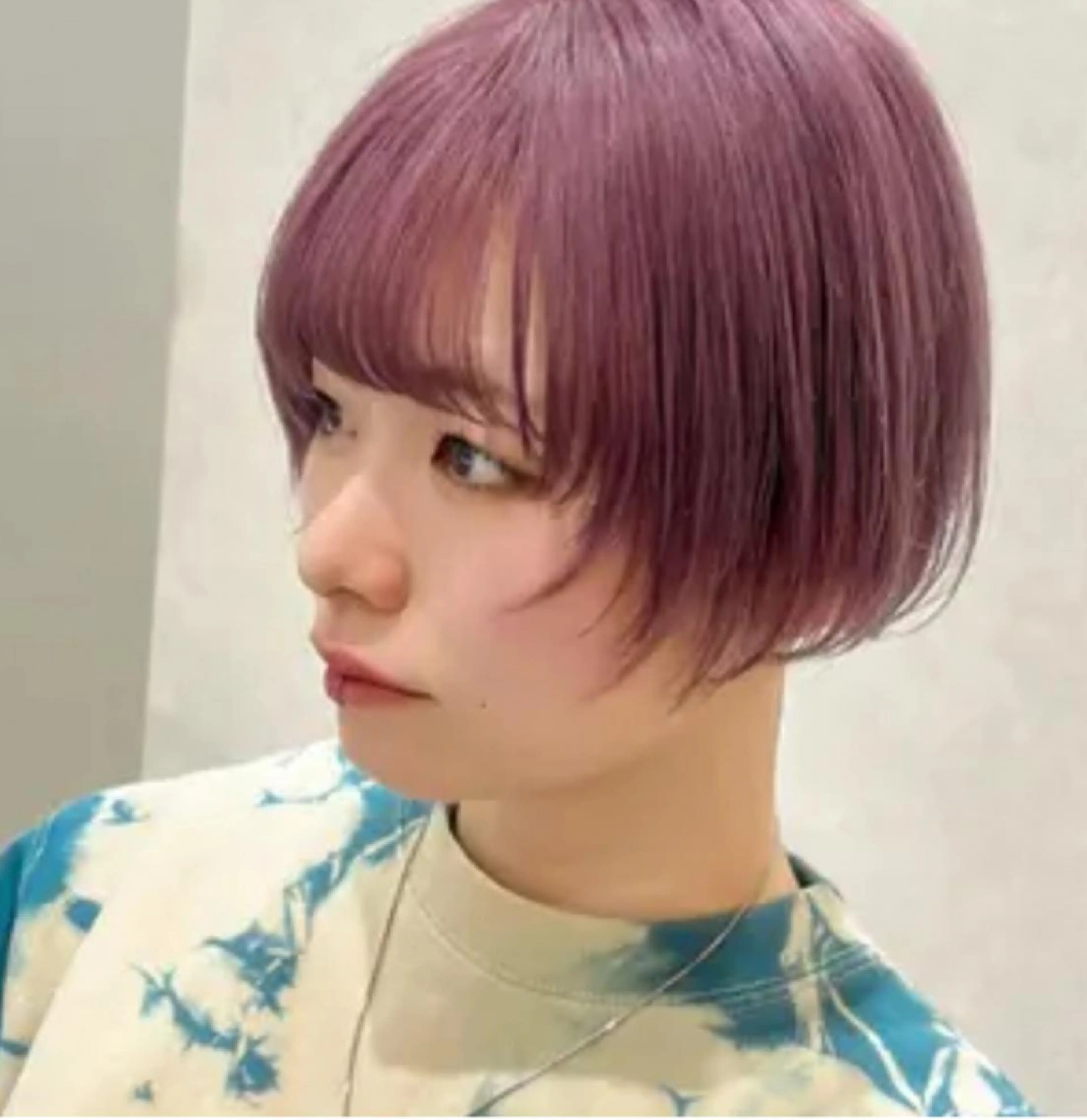 ショート カット ヘアカラー トリートメント 柔らかい縮毛矯正/ ボブ/北林のヘアスタイル