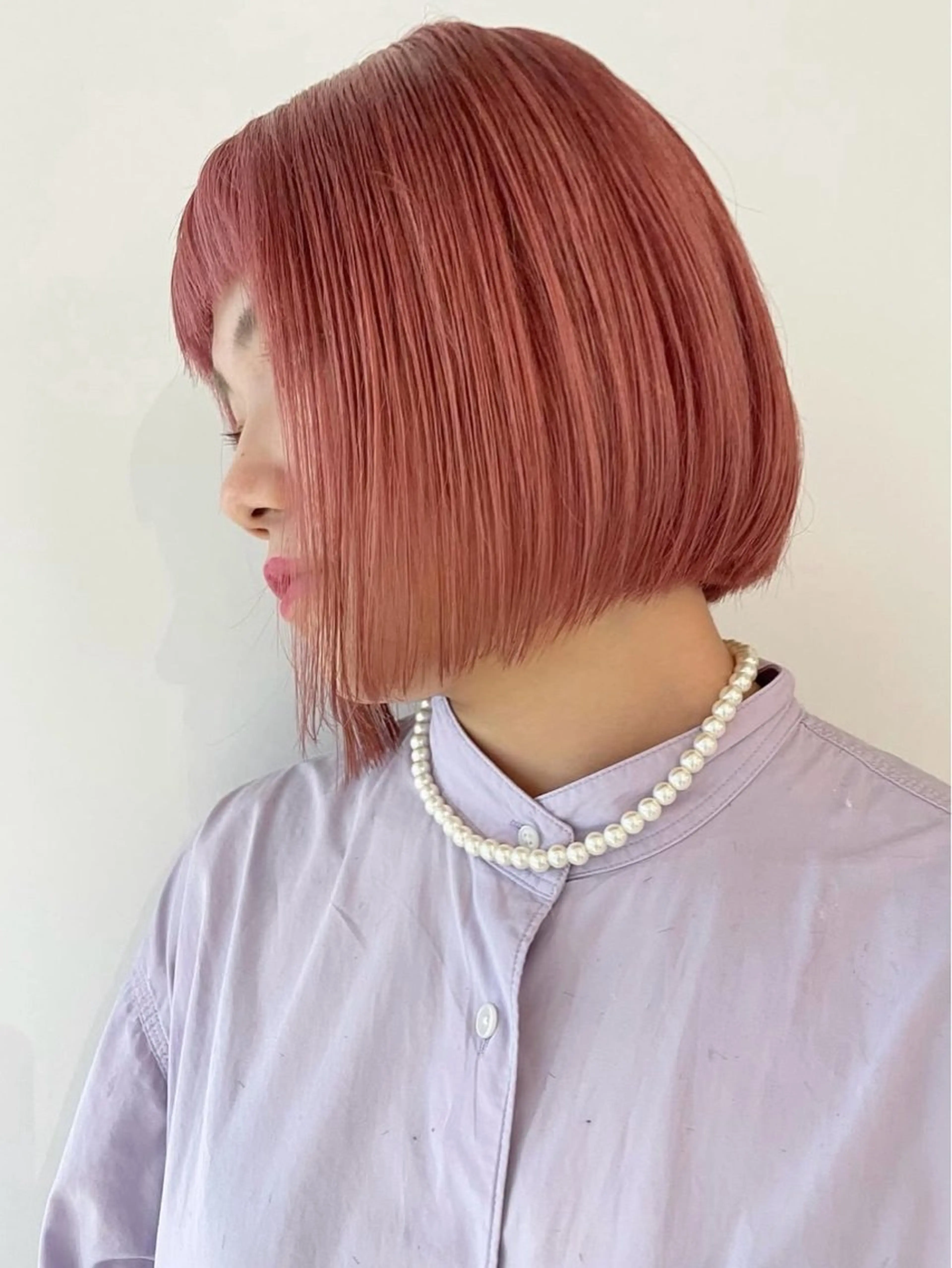 ショート ボブ ボブ/ハイトーン 🍄Kurumi🍄のヘアスタイル