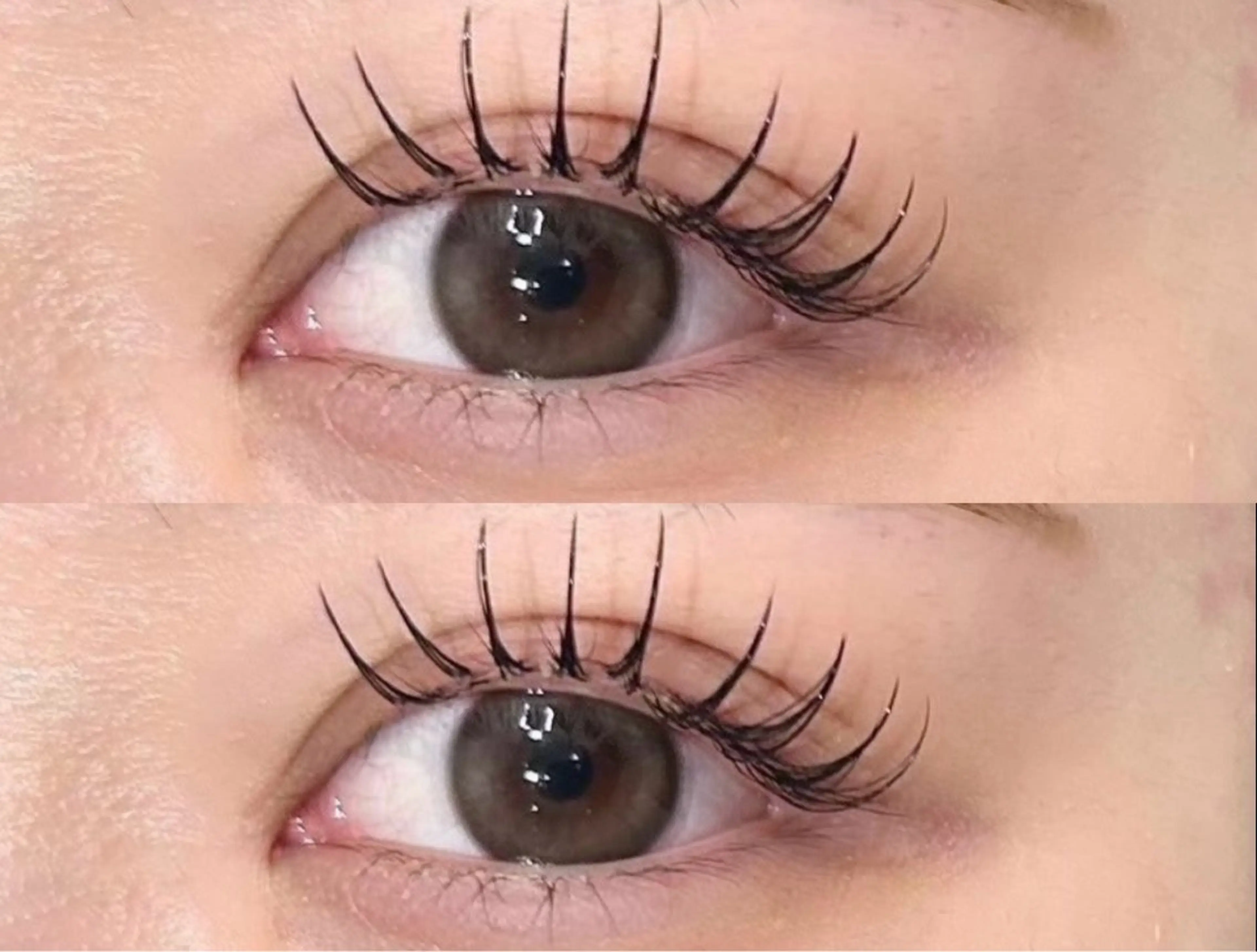 マツエク・マツパ eve🐰束間まつ毛 /透明感カラーのヘアスタイル