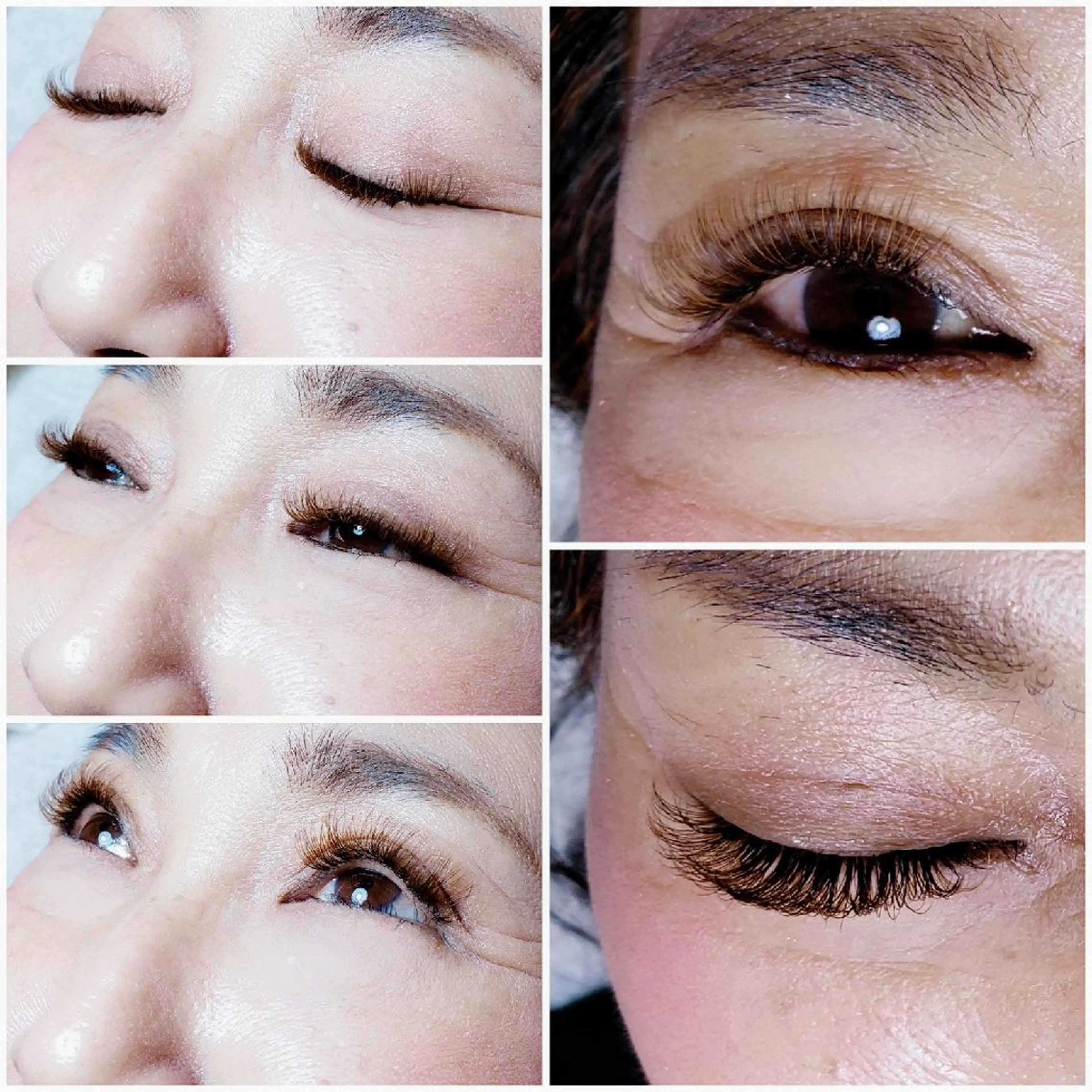 マツエク・マツパ カラーマツエク ボリュームラッシュ Rouge ・ K  　のマツエク・マツパデザイン