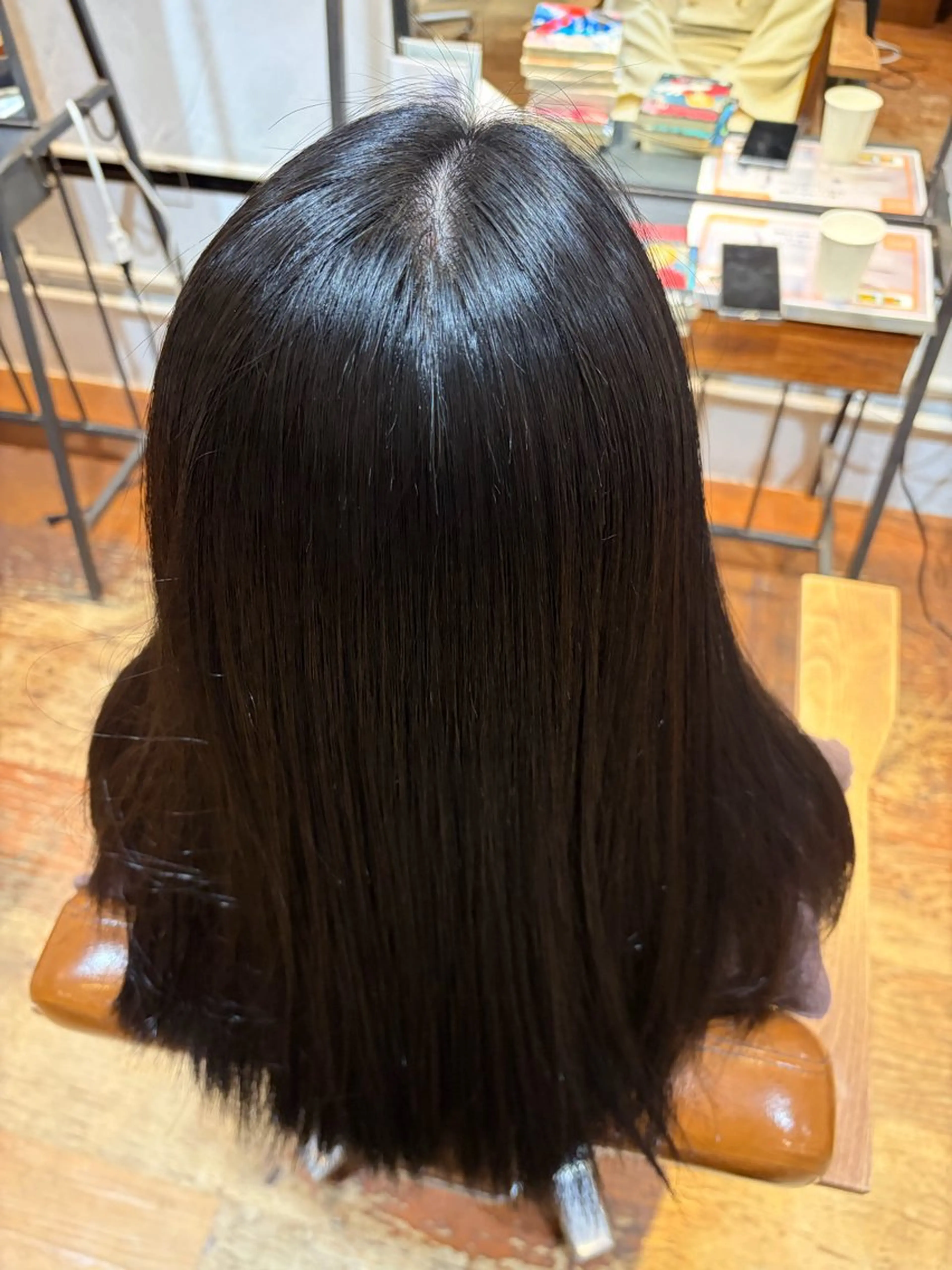 ストレートパーマ、縮毛矯正の写真