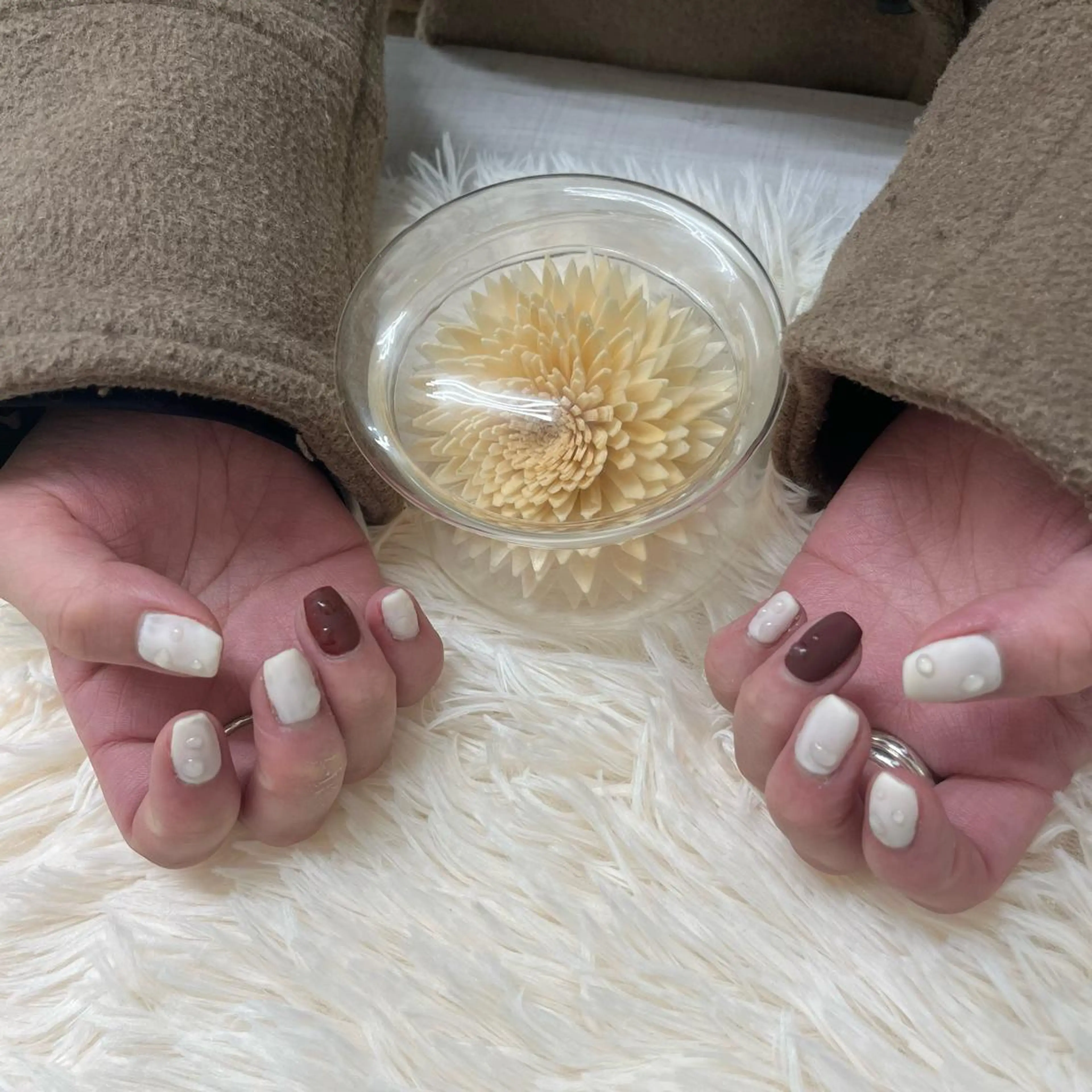 ネイル マットネイル ྀིN AYAKO  ྀིのネイルデザイン