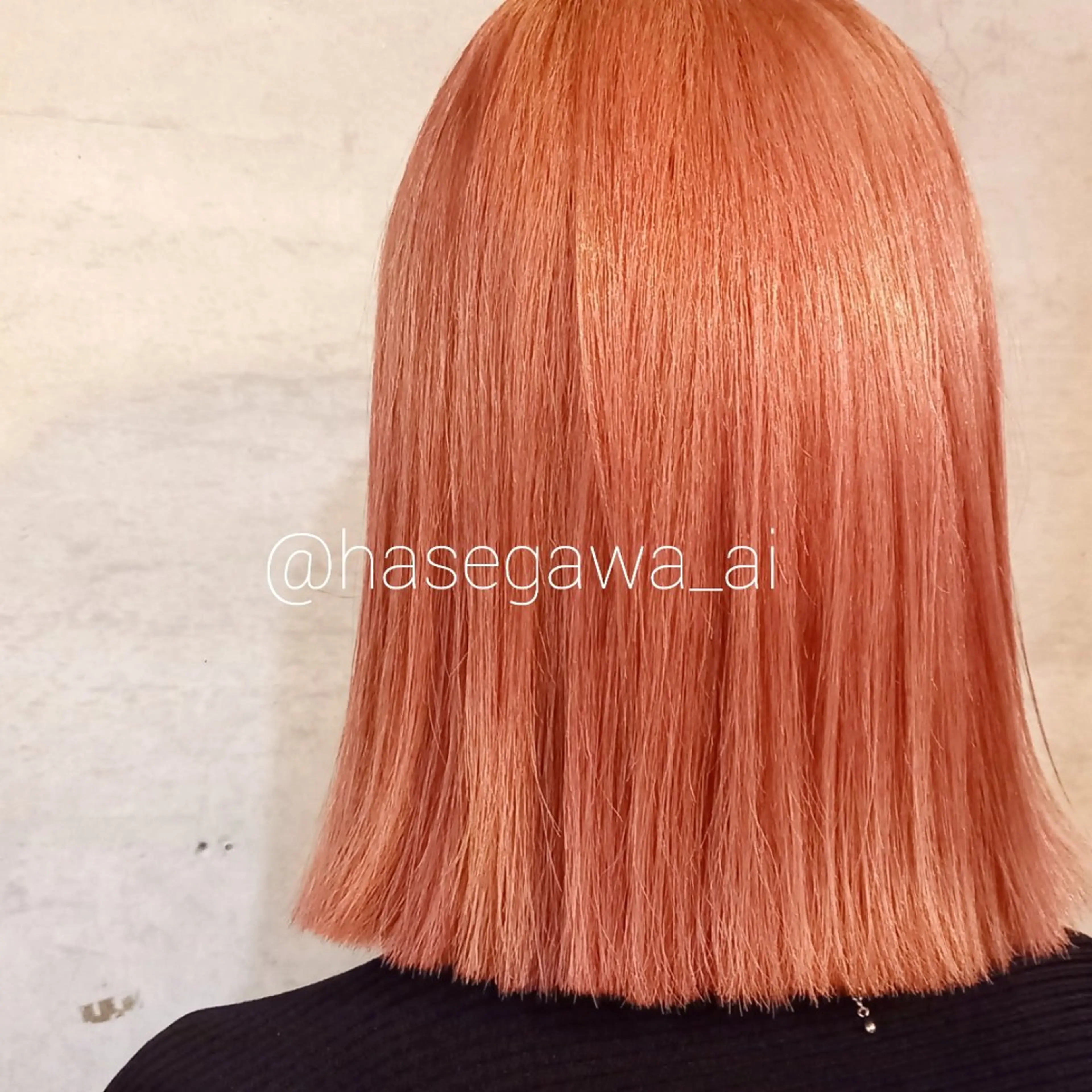 ショート EMANON 心斎橋所属・デザインカラー /aiのヘアスタイル