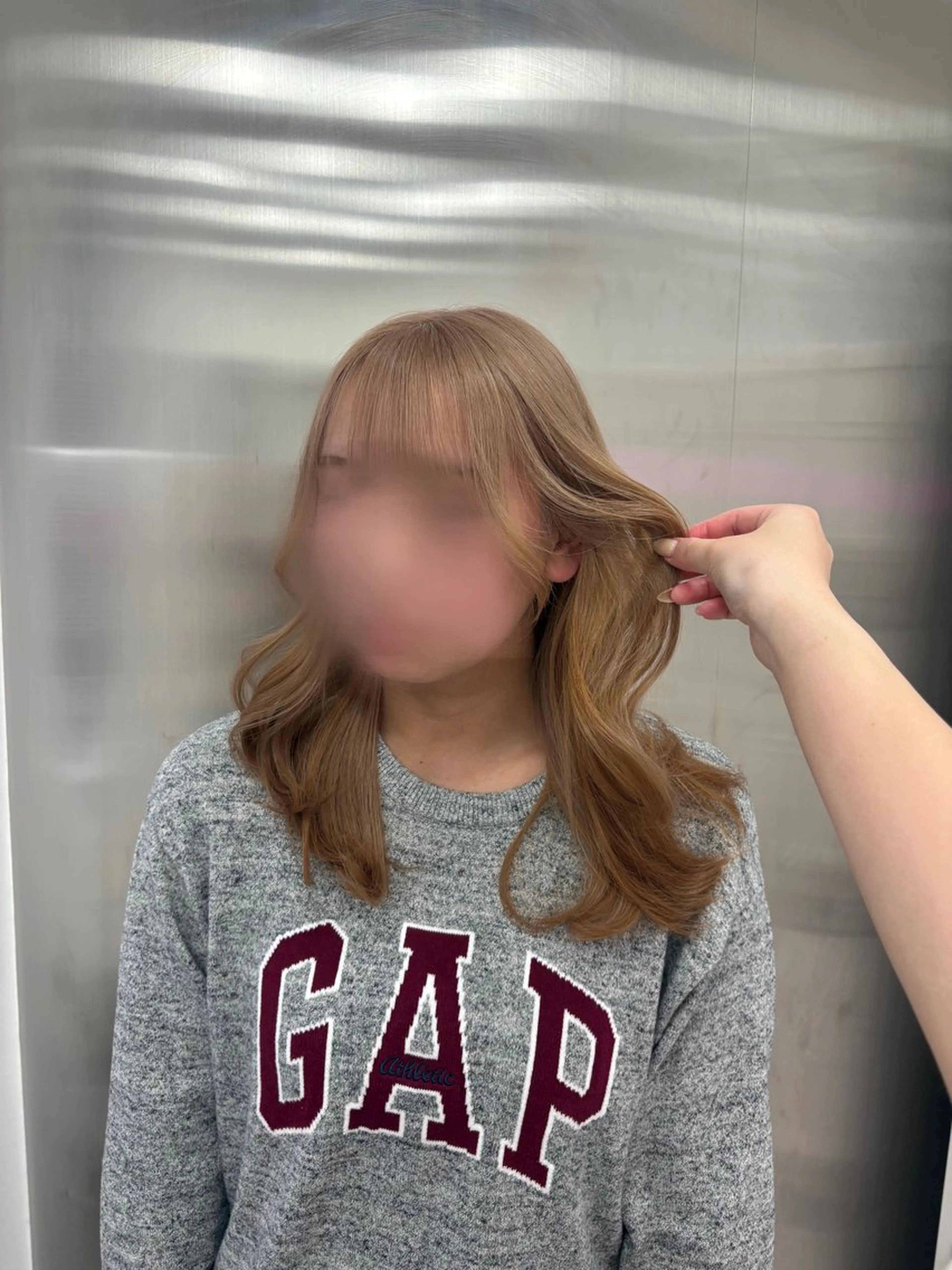 カラー ヘアカラー トリートメント 透明感ベージュ🤎 ナチュラルレイヤーのヘアスタイル