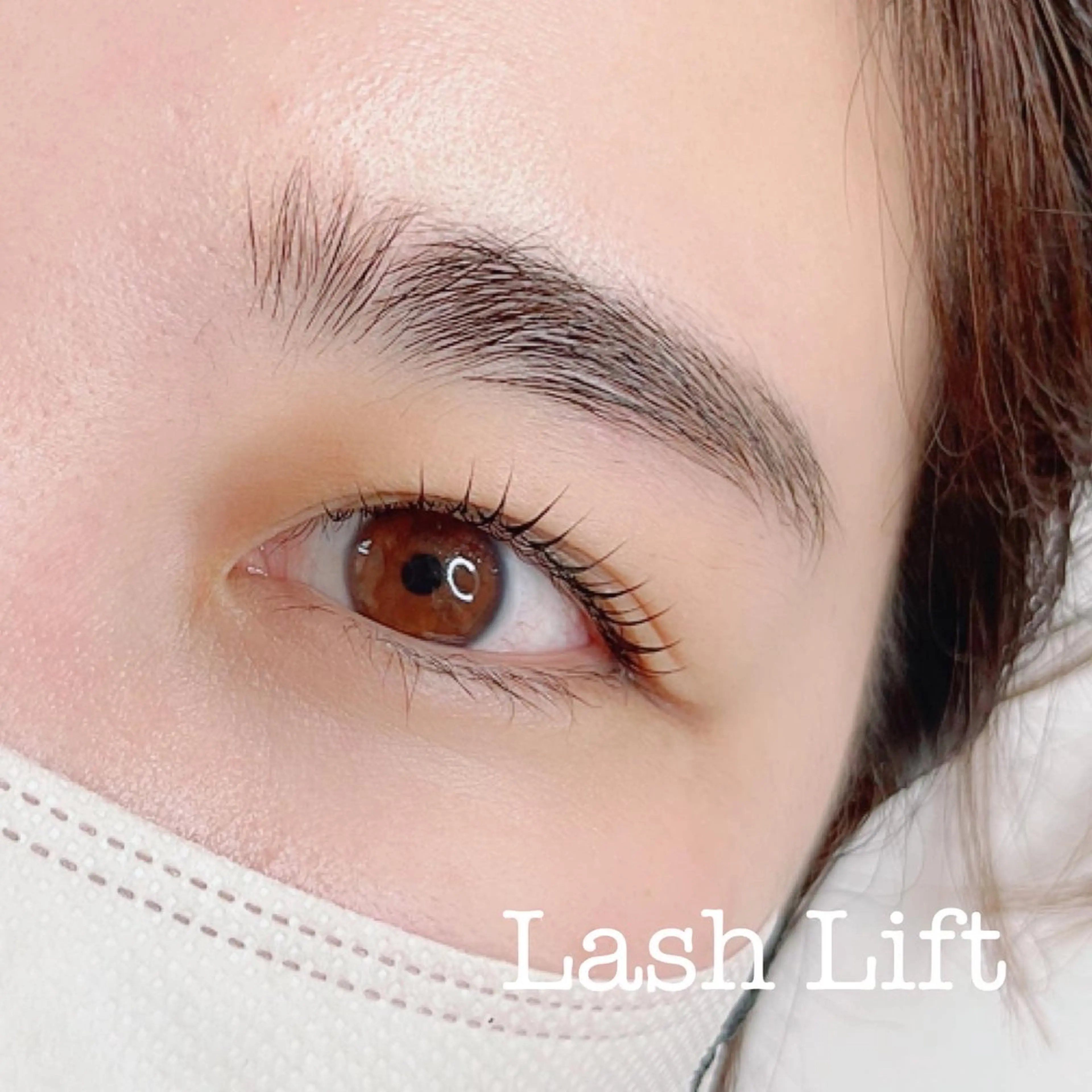 マツエク・マツパ ケラチンラッシュリフト 一重×まつ毛パーマ eyelashsalon Lily Me所属・イイダ リナのマツエク・マツパデザイン