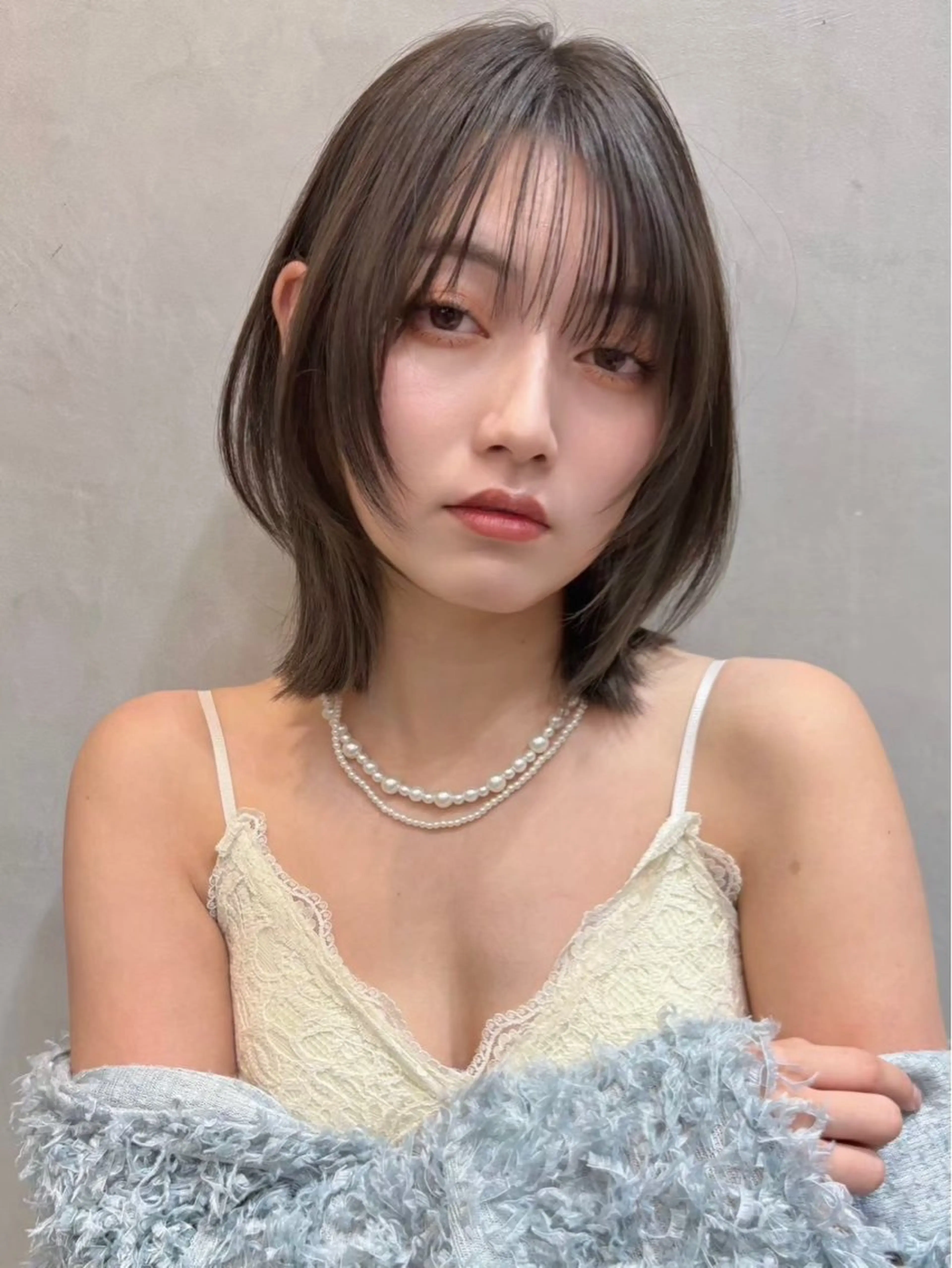 ショート カラー 大宮🫧艶カラー🩵 YUIのヘアスタイル