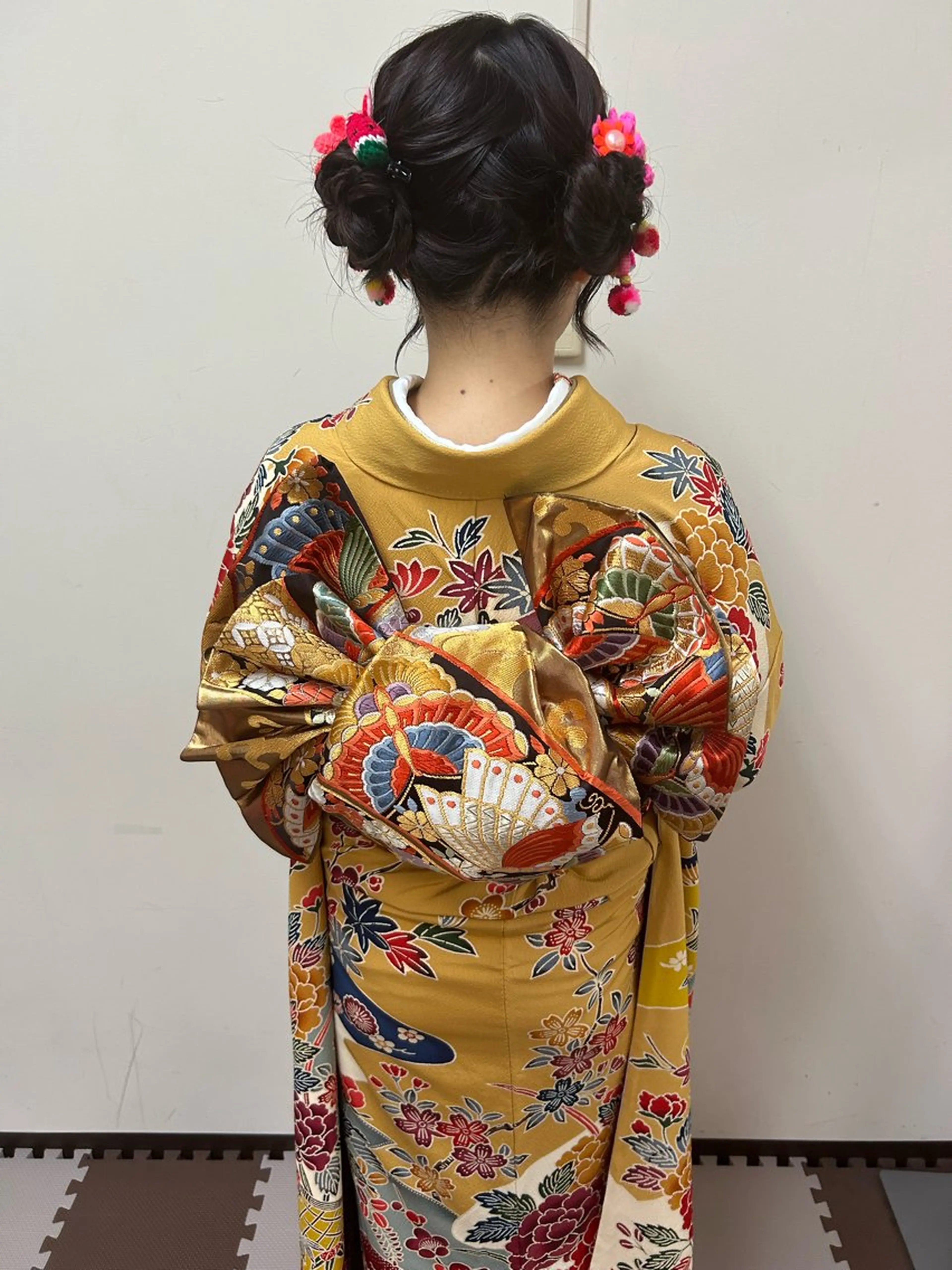 ミディアム Delight ヘアメイク着付けのヘアスタイル