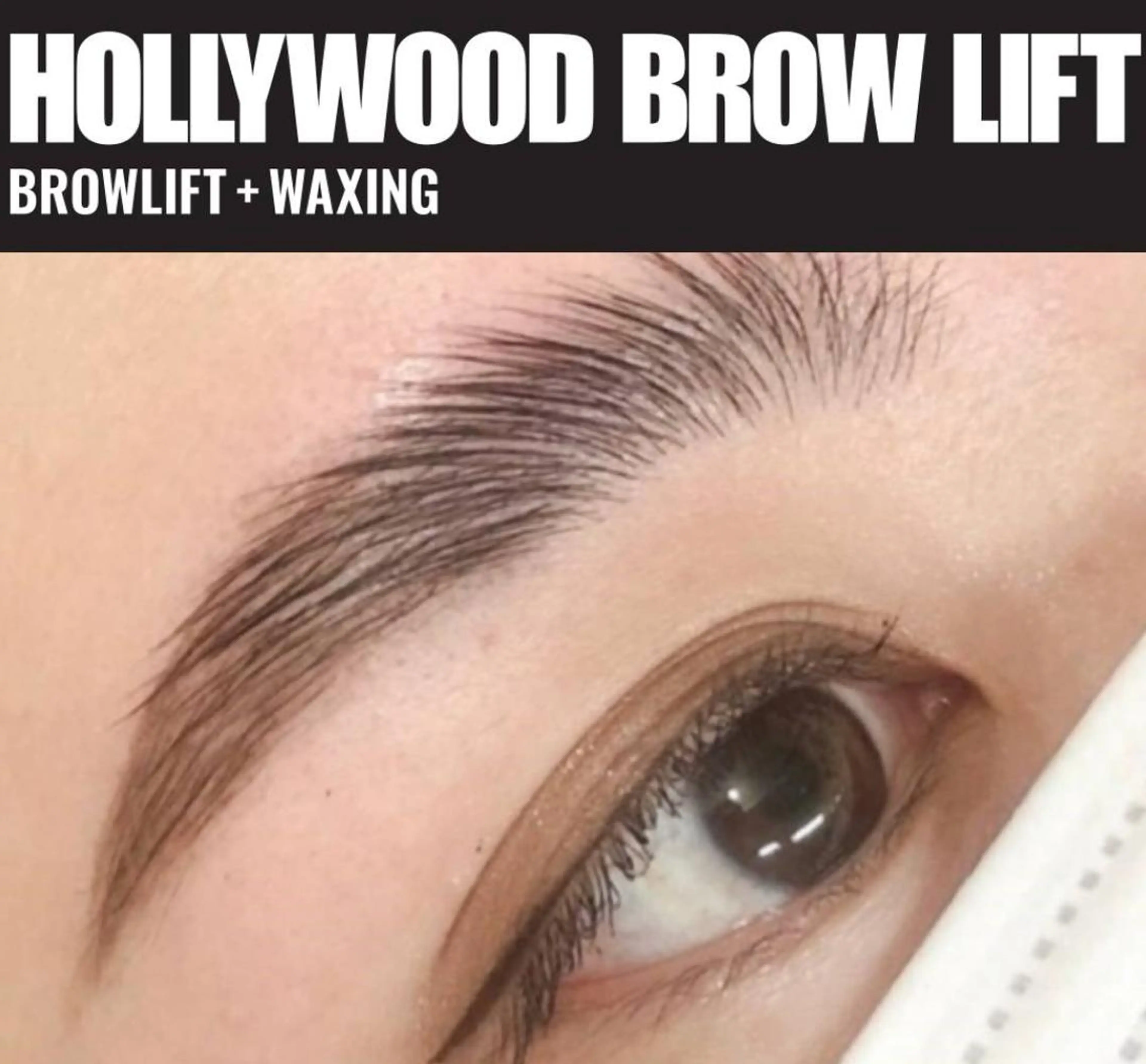 特別料金🩶ハリウッドブロウリフト　wax・メイク有り　￥7,500⇒￥6,050の写真