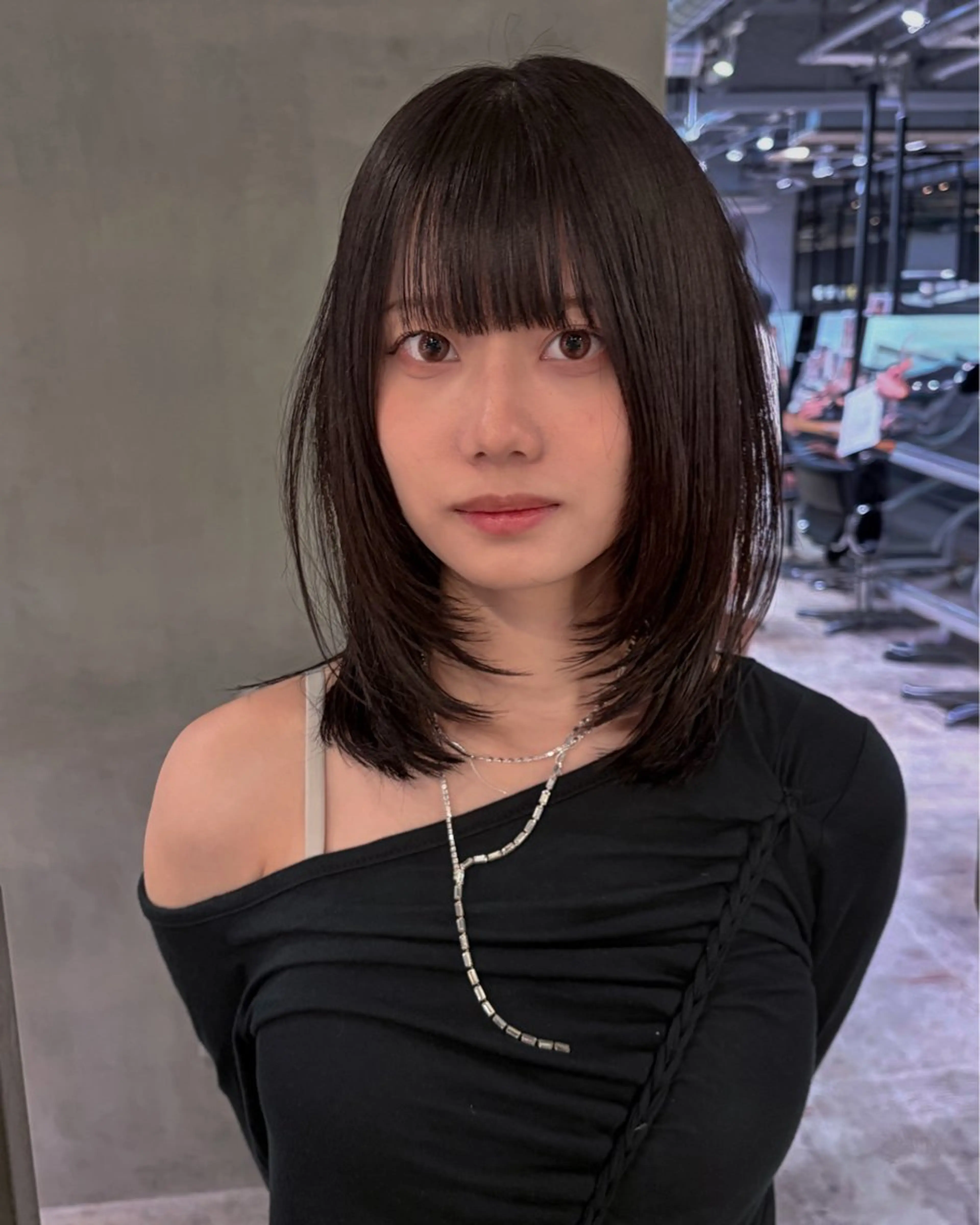 ミディアム レイヤー支持no.1 ☆笠原翔一のヘアスタイル