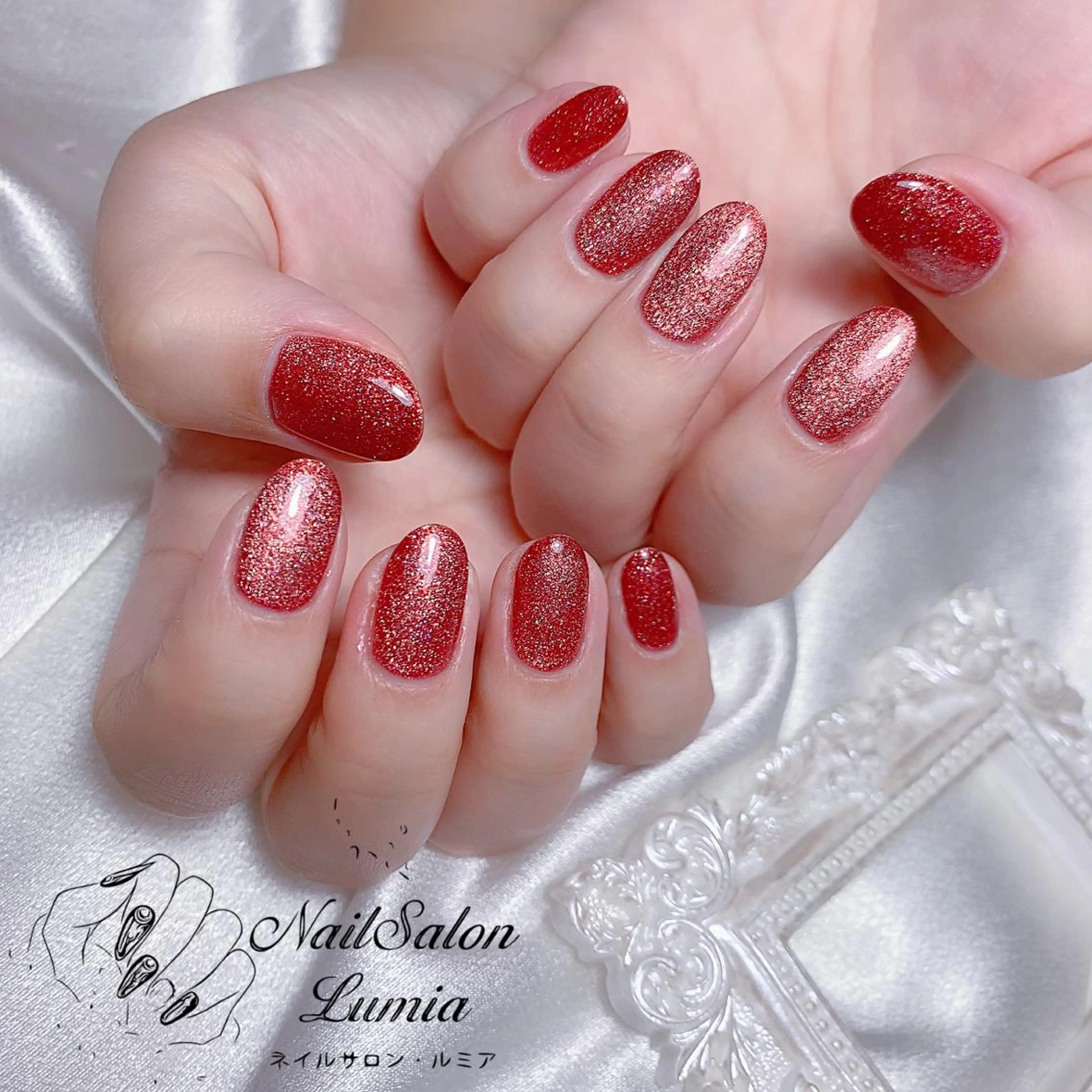 ネイル ハンドネイル ネイルサロン ルミア Lumia 店長のネイルデザイン