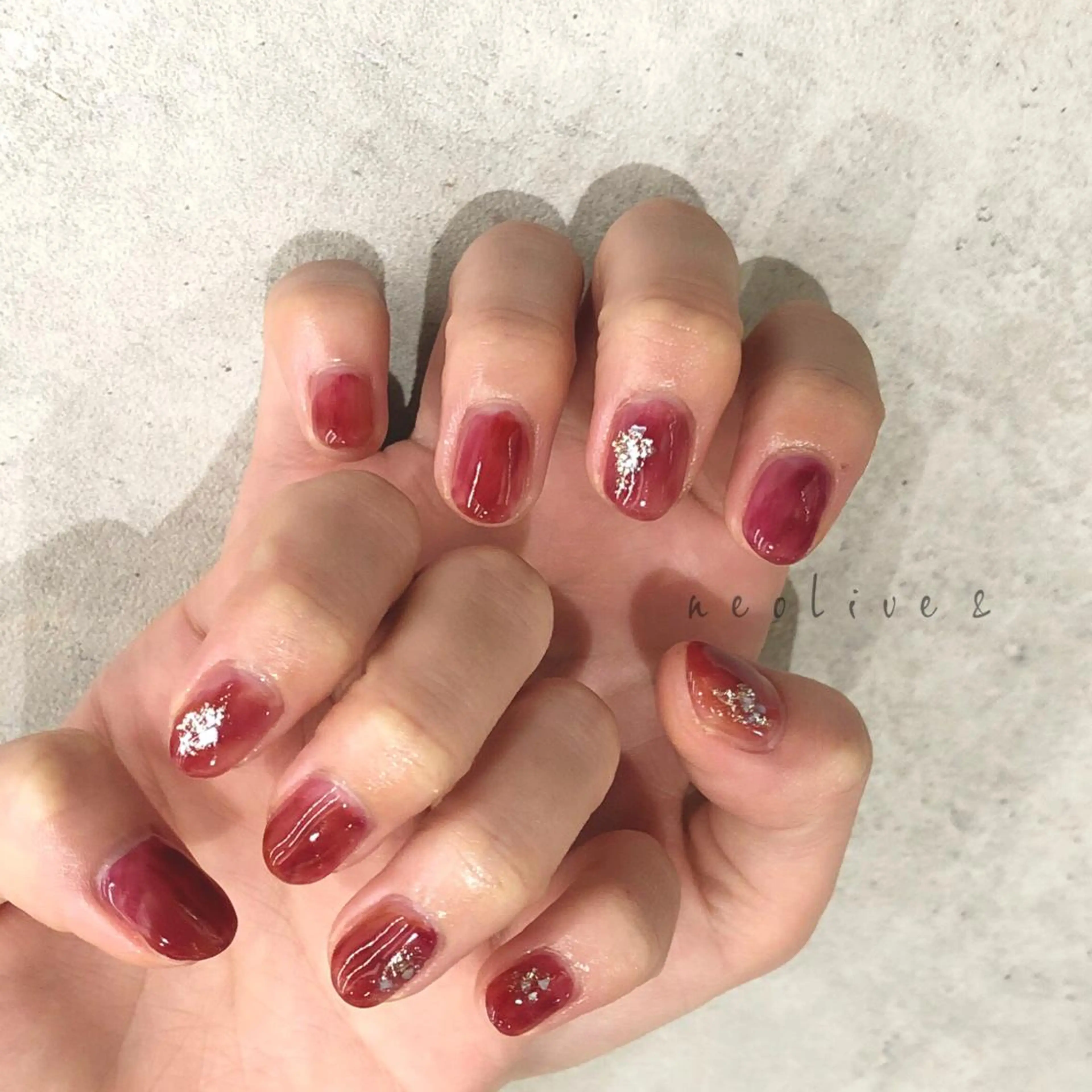 ネイル ハンドネイル Yuriko Omi パラジェル/渋谷のネイルデザイン