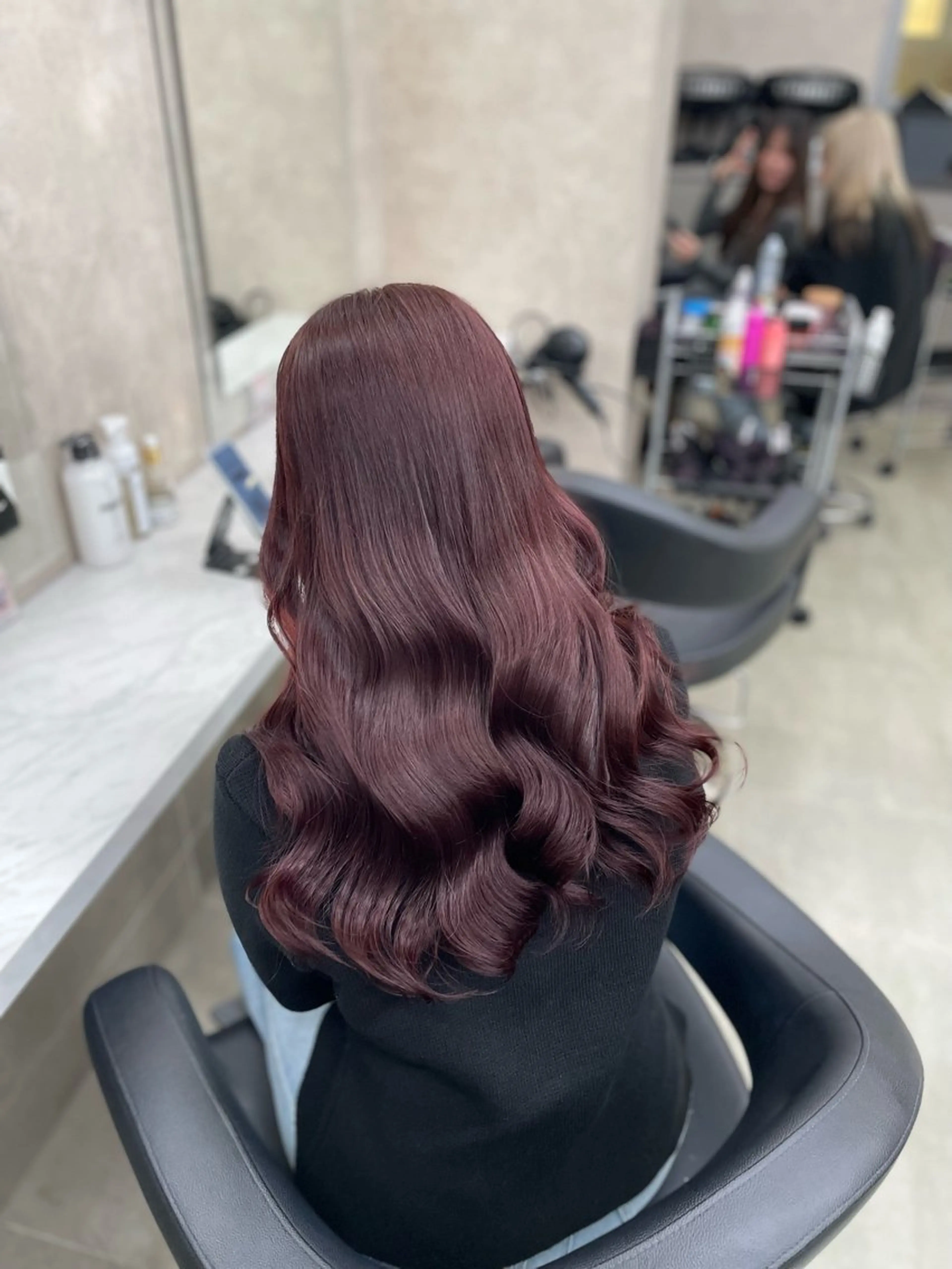 ロング カラー 🎀暖色/ラベンダー /paru🤍のヘアスタイル