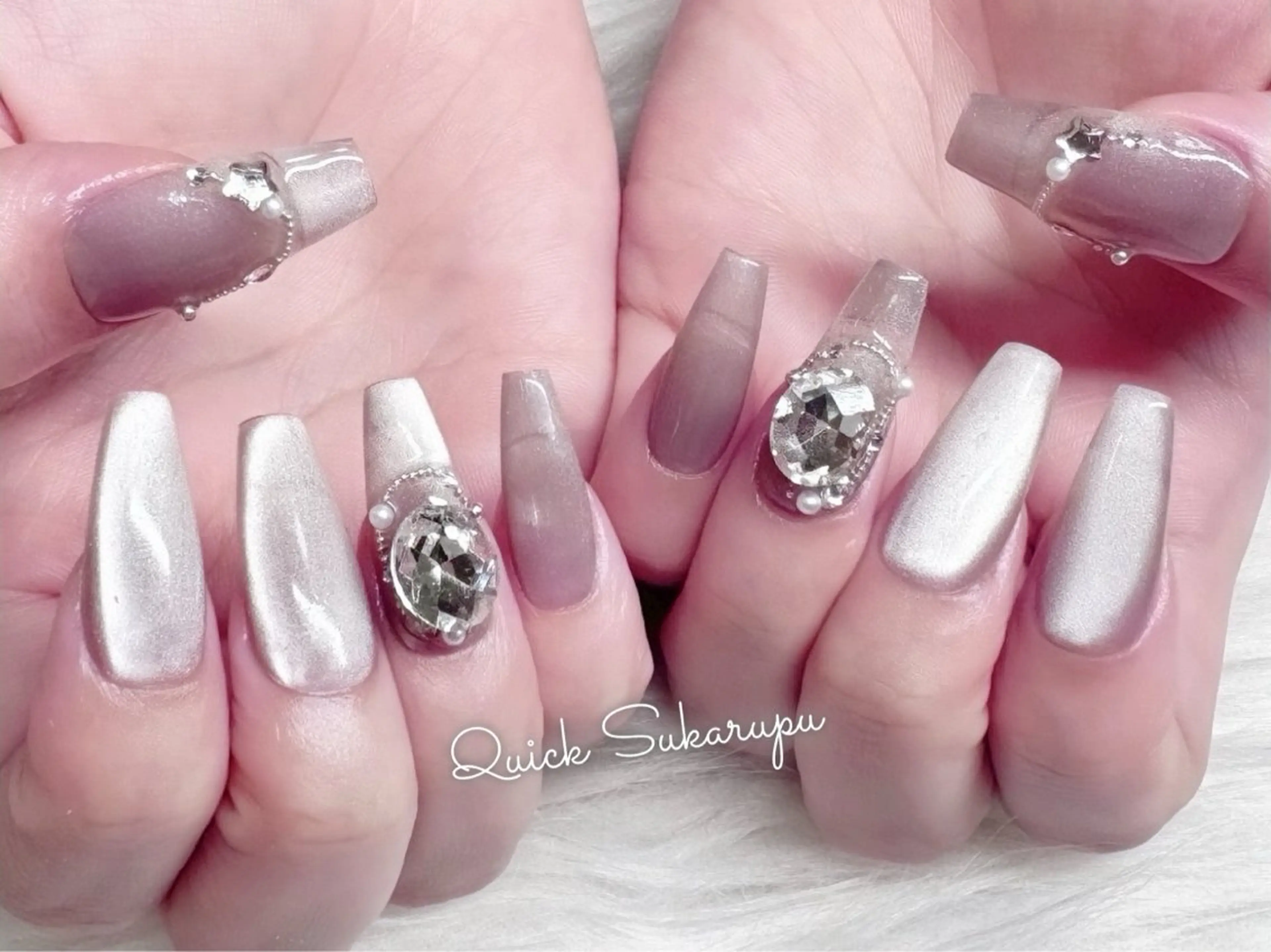 ネイル ハンドネイル Quick Sukarupu 高田馬場店所属・Quick Sukarupuのネイルデザイン