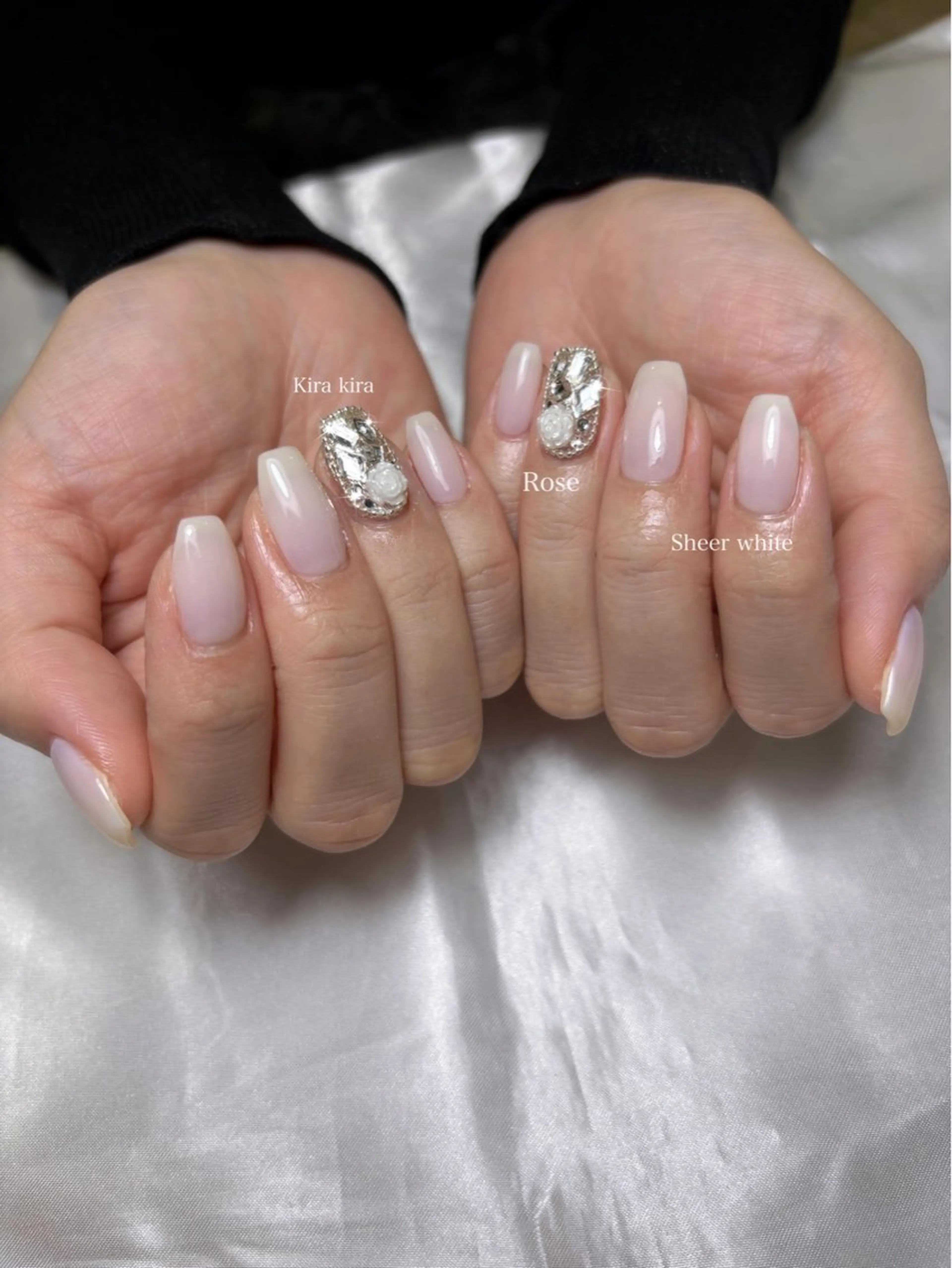 ネイル mofie🤍ユミ/ 恵比寿/パラジェルのネイルデザイン