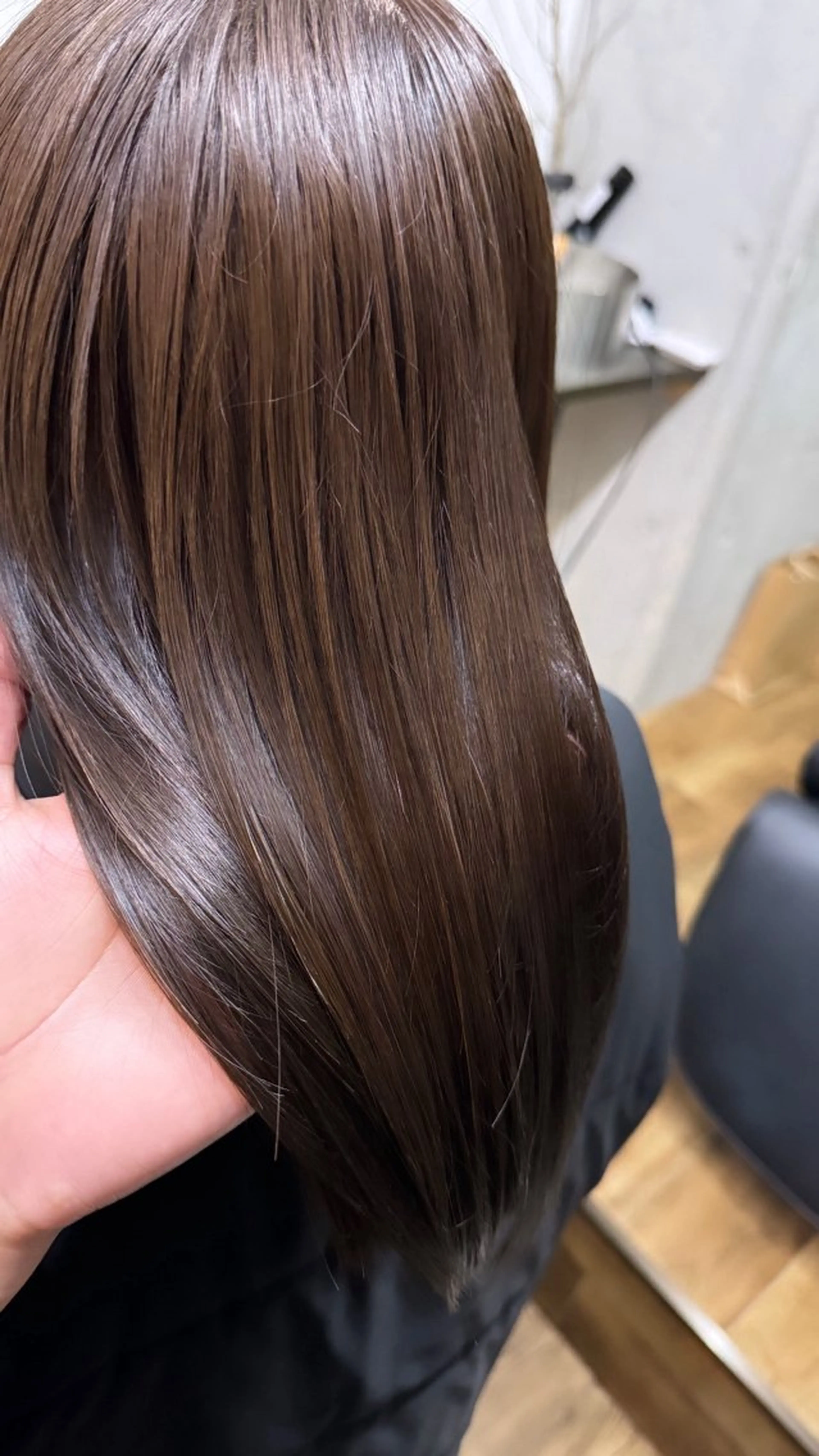 カラー グレージュ ヘアカラー トリートメント 椎葉 祐也のヘアスタイル