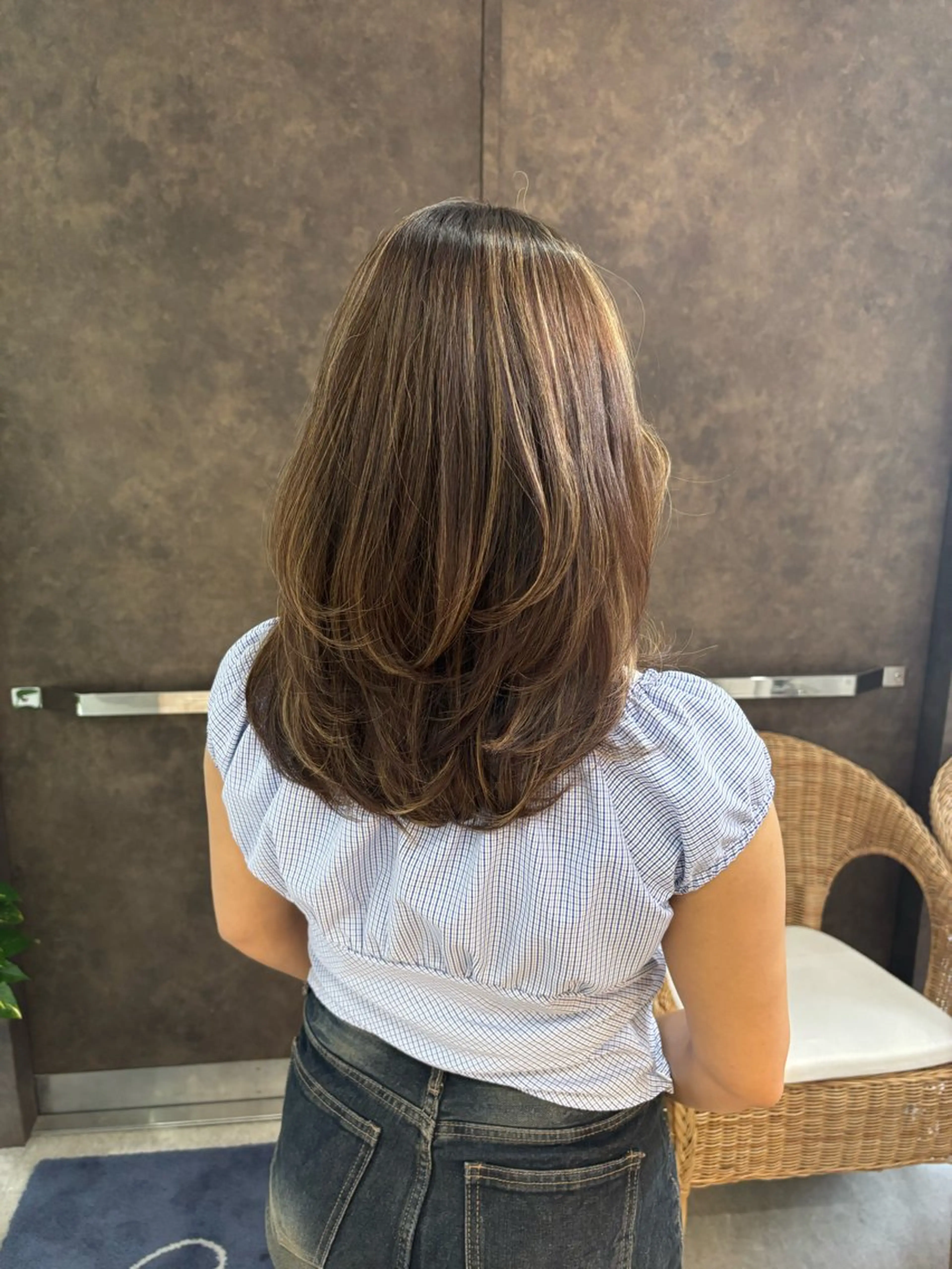 AO所属・ボブ/ハイライト🦓 /harukaのヘアスタイル