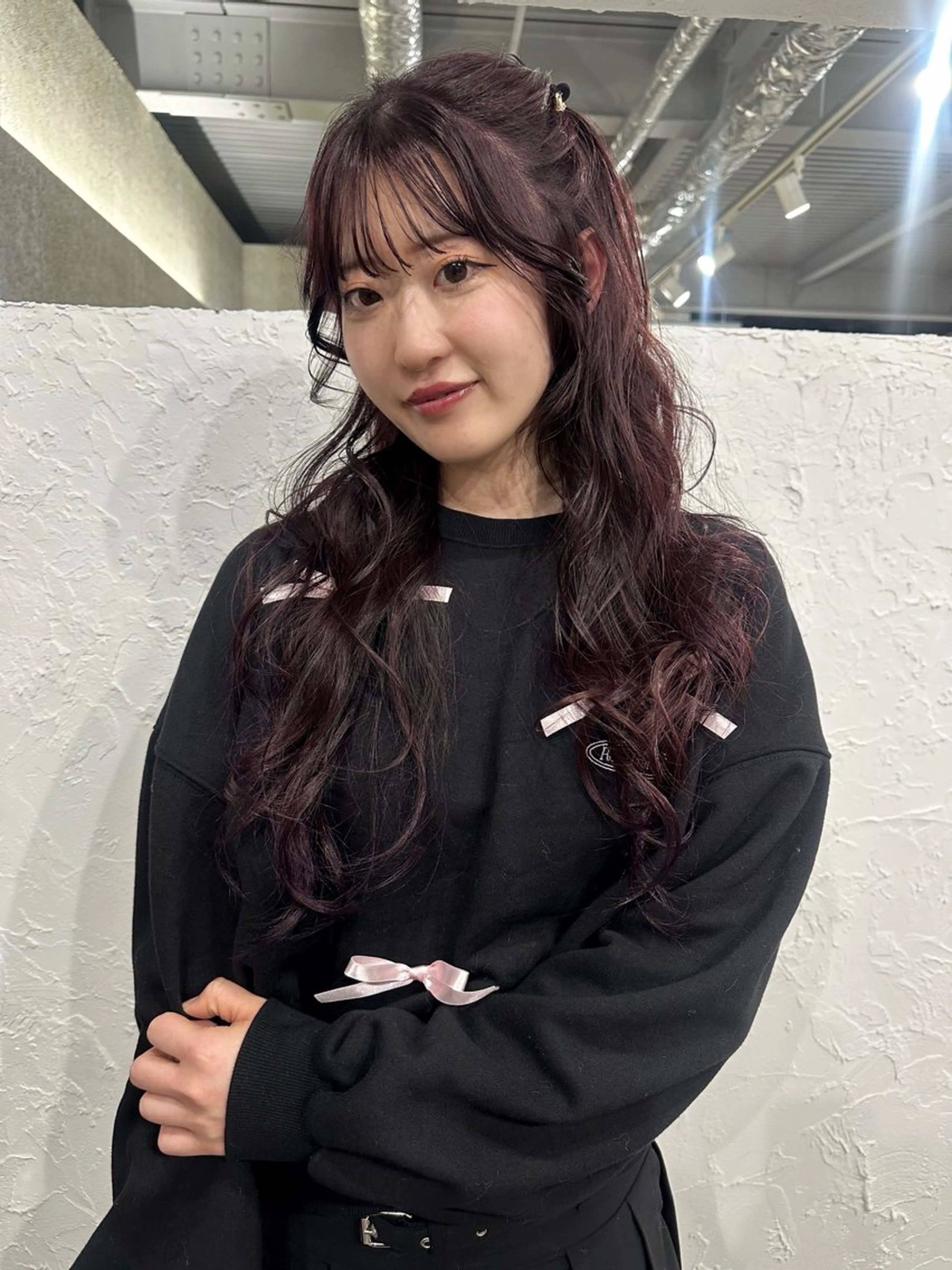 セミロング 岩間 萌々果/eimのヘアスタイル