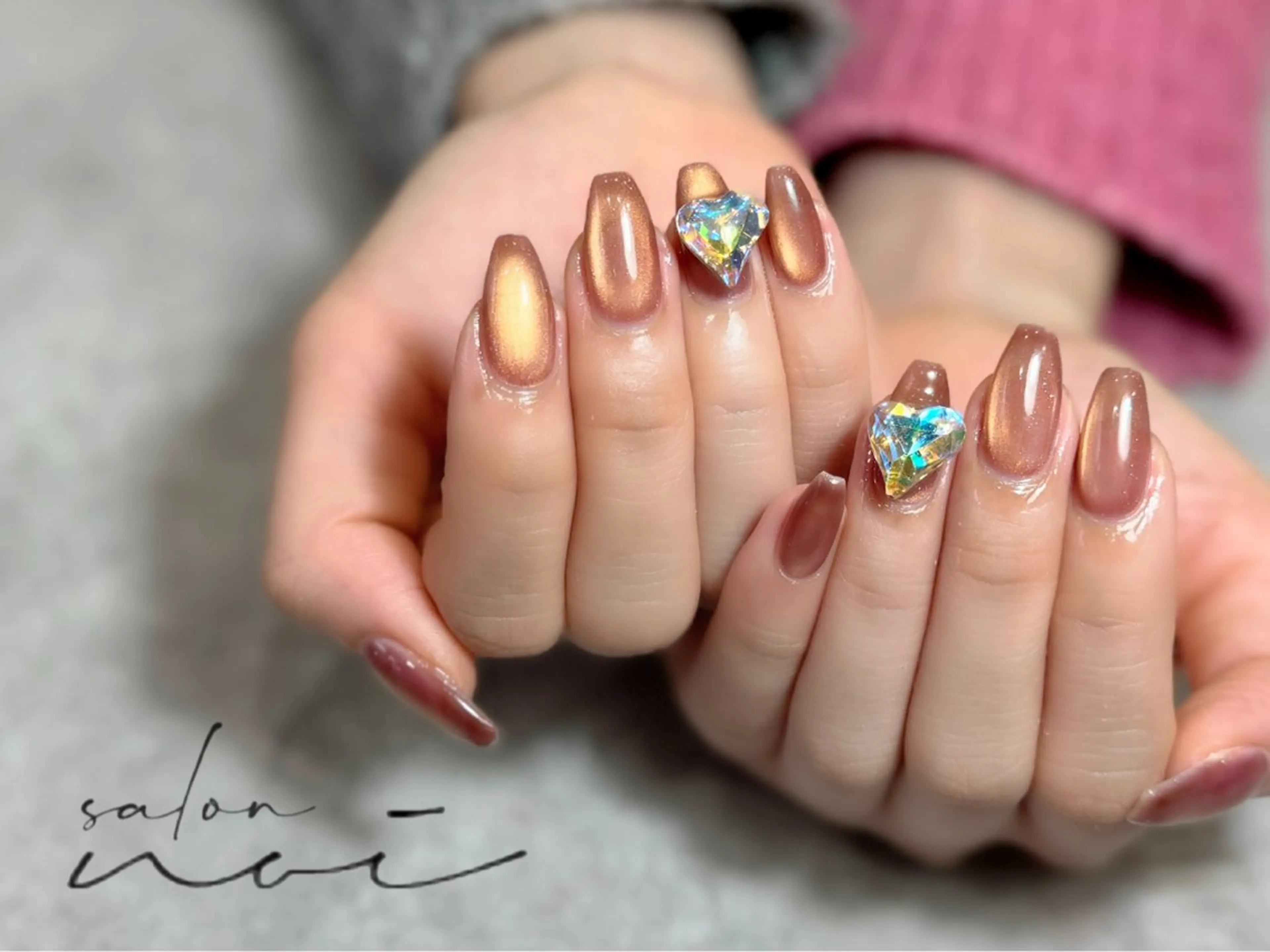 ネイル マグネットネイル ハンドネイル salon noi所属・salon noiのネイルデザイン