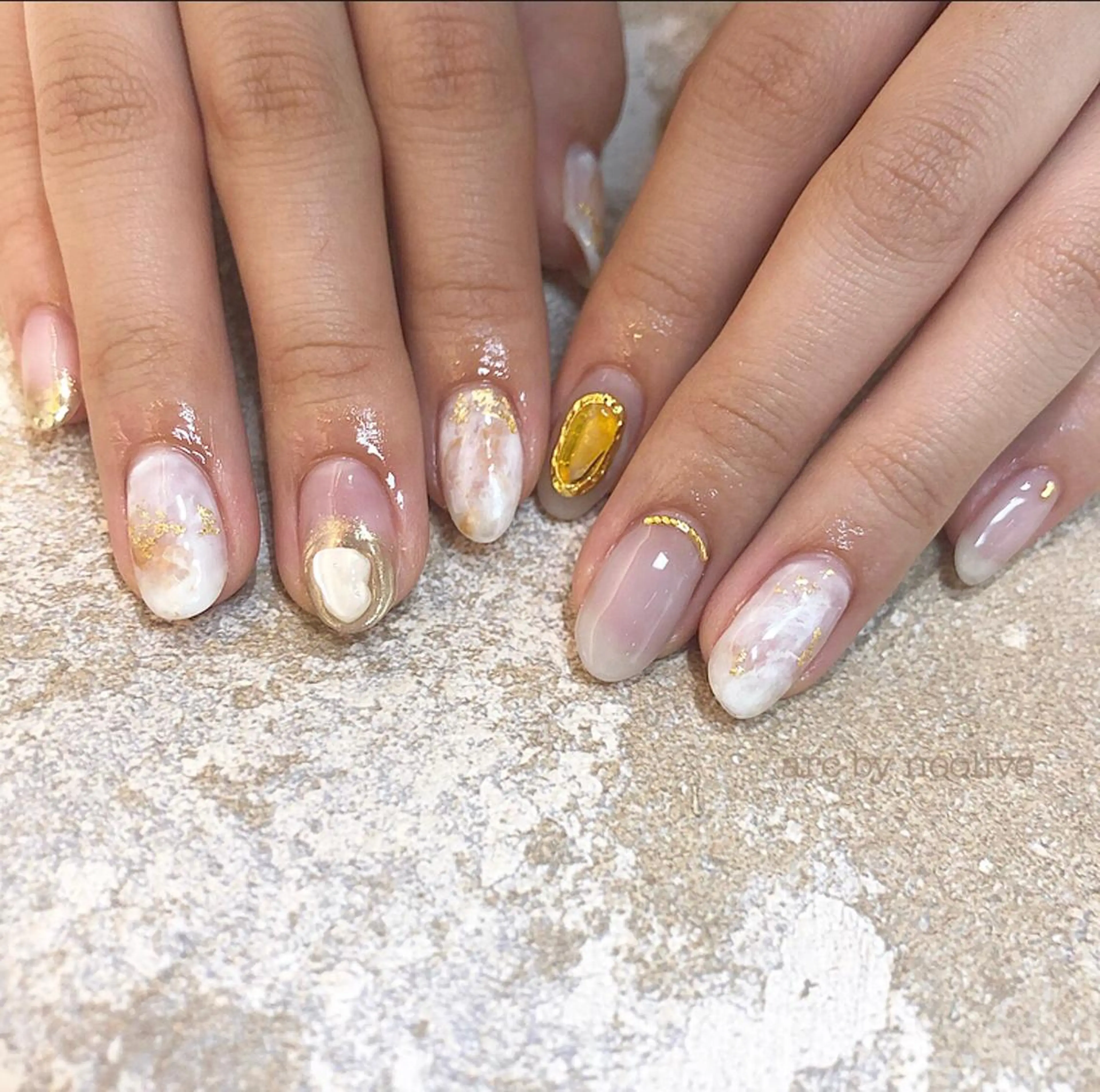 ネイル ニュアンスネイル rina eye&nailのマツエク・マツパデザイン