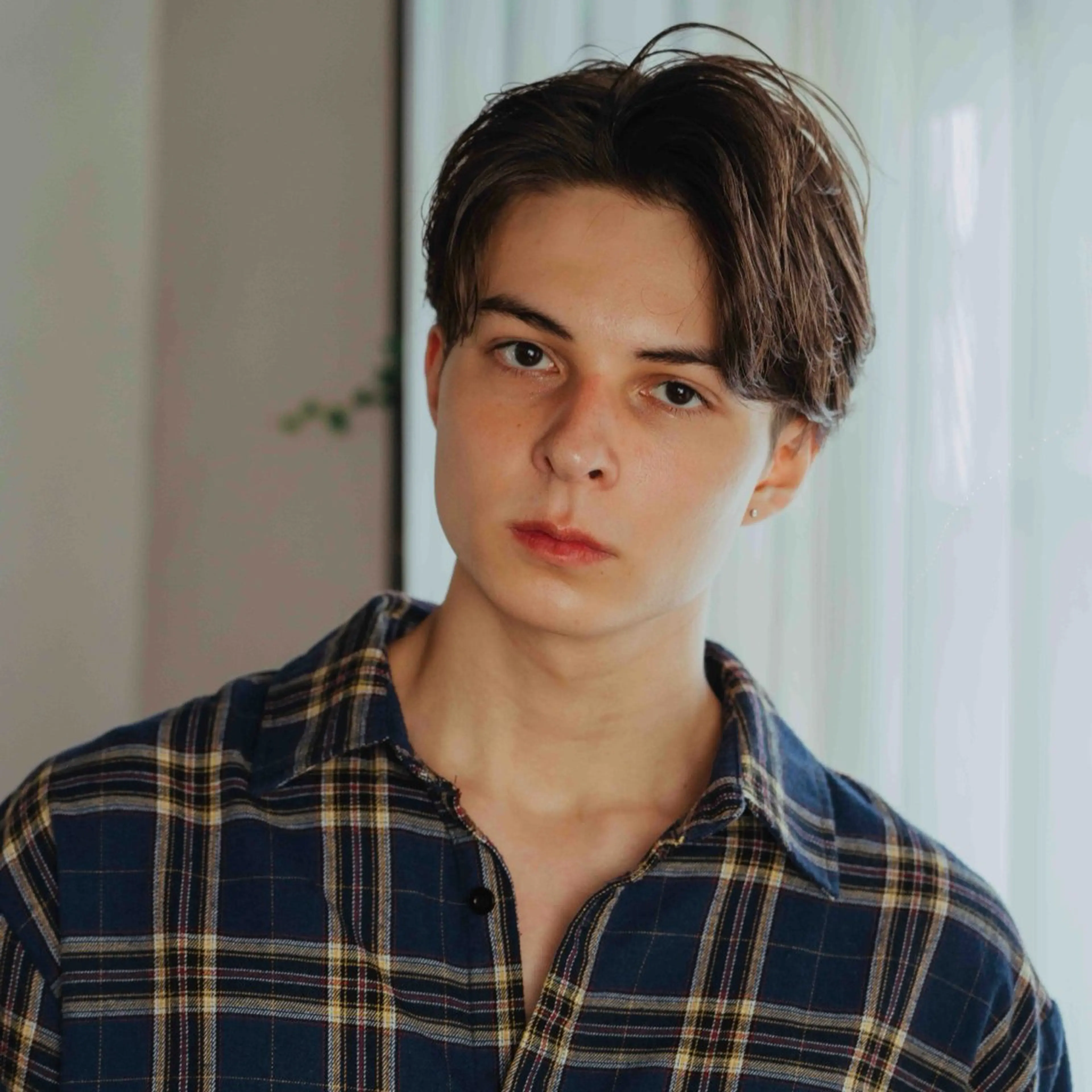 men's Hair cutの写真