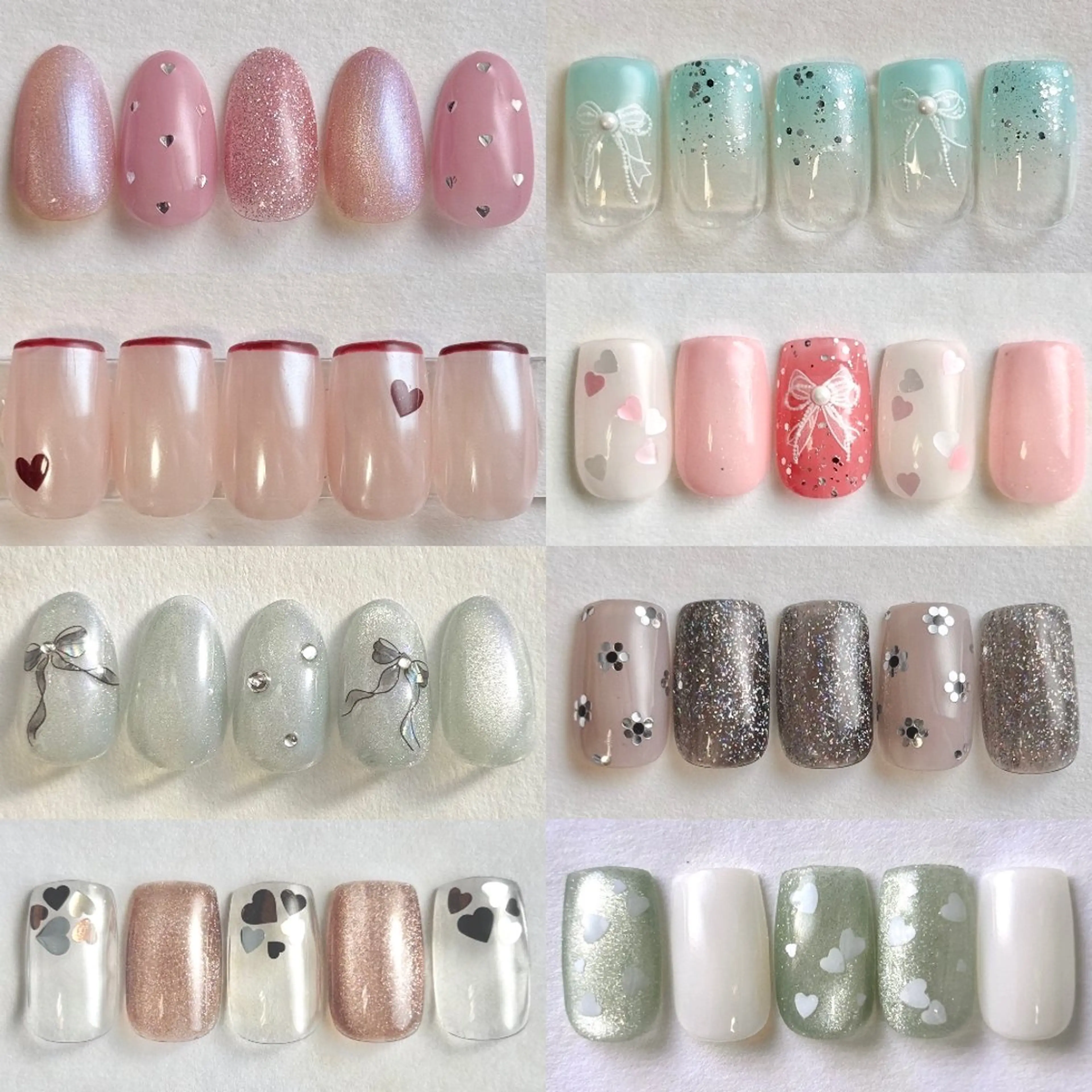 ネイル アートネイル ジェルネイル ガーリー オフィスネイル ハンドネイル muum_nail 新宿2分 三丁目1分のネイルデザイン