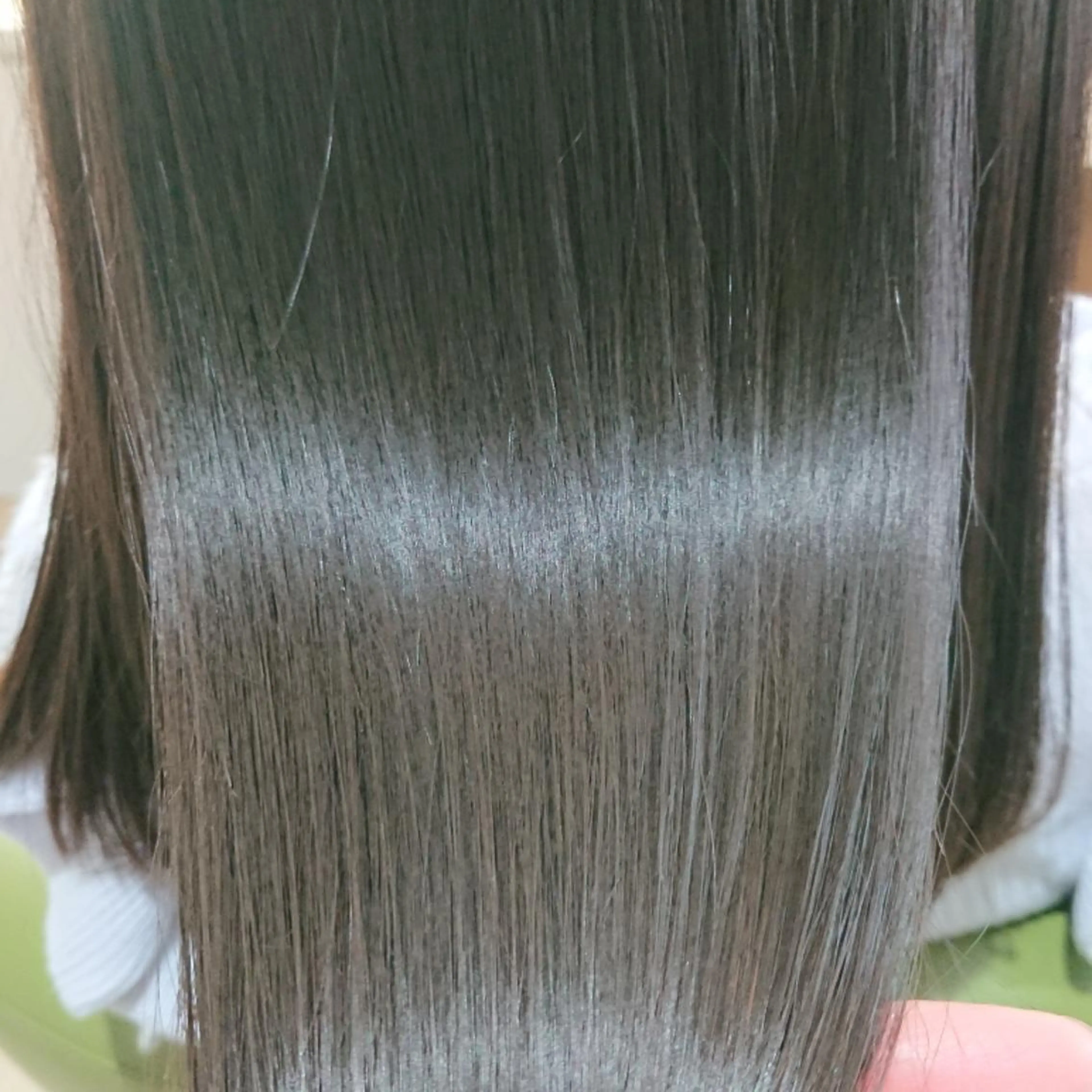 セミロング 髪質改善 縮毛矯正 crea   芦田 武栄のヘアスタイル