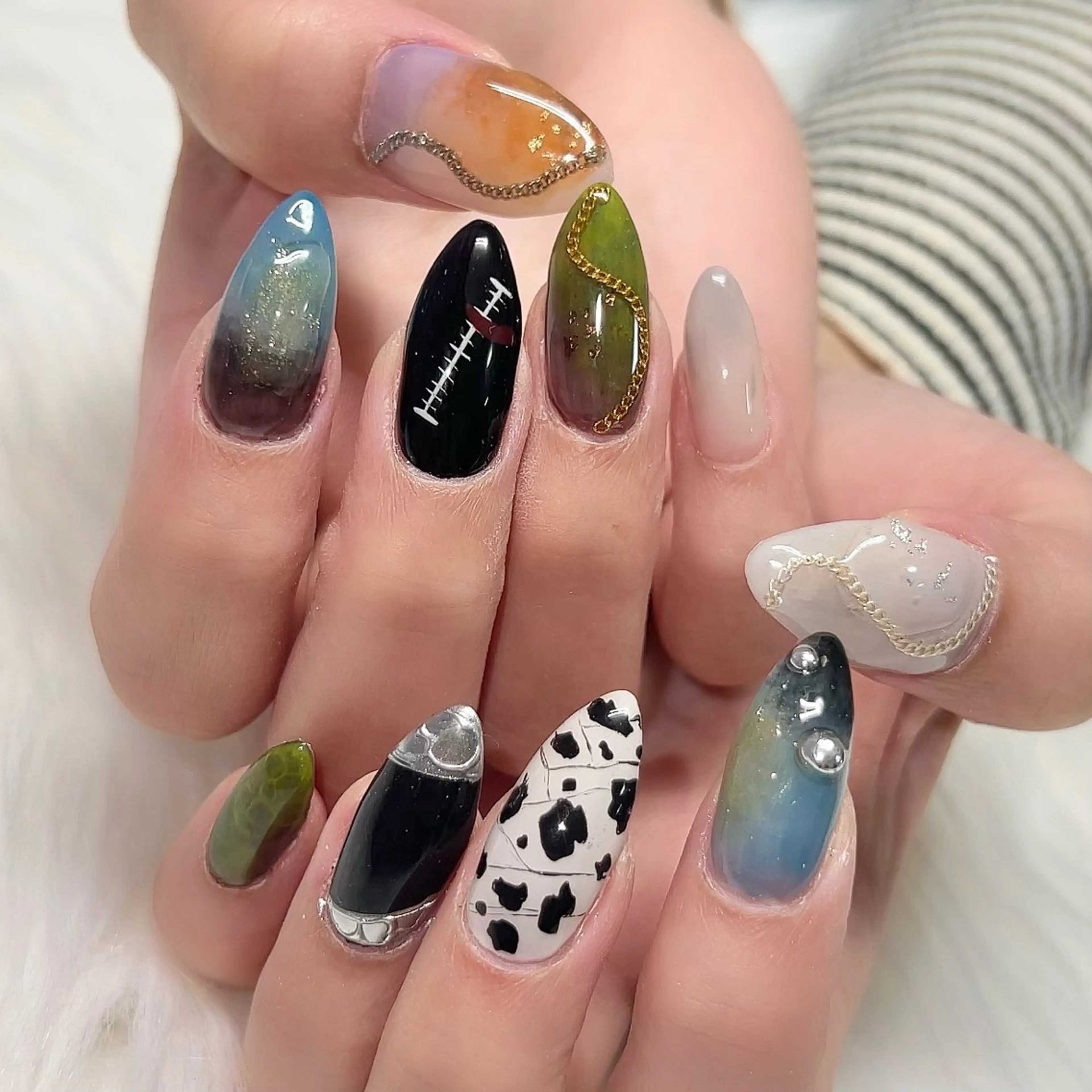 ネイル ハンドネイル 【Yappy🌈】 💖P-tanaのネイルデザイン