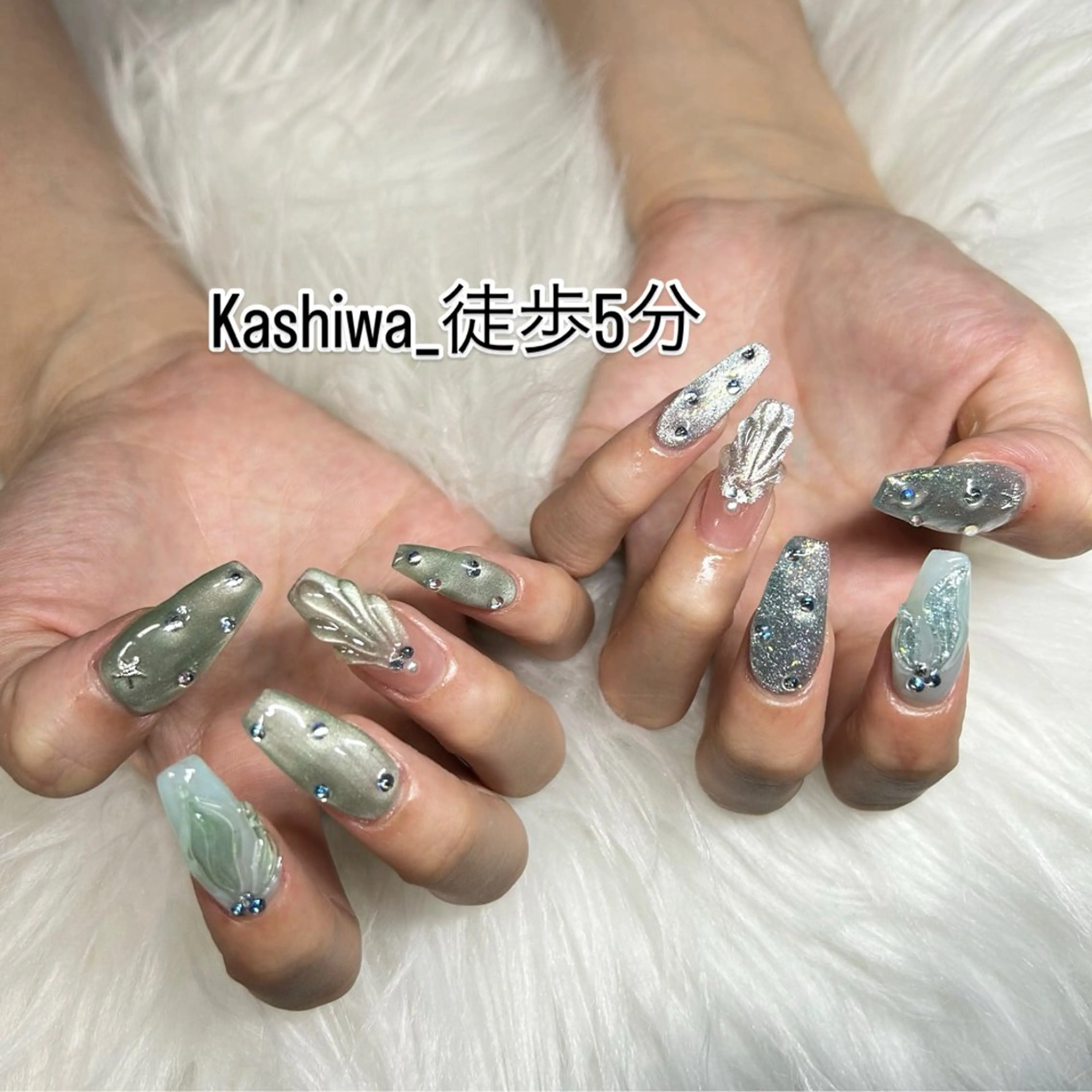 ネイル Queen Nail 柏店　クイーンネイルのネイルデザイン