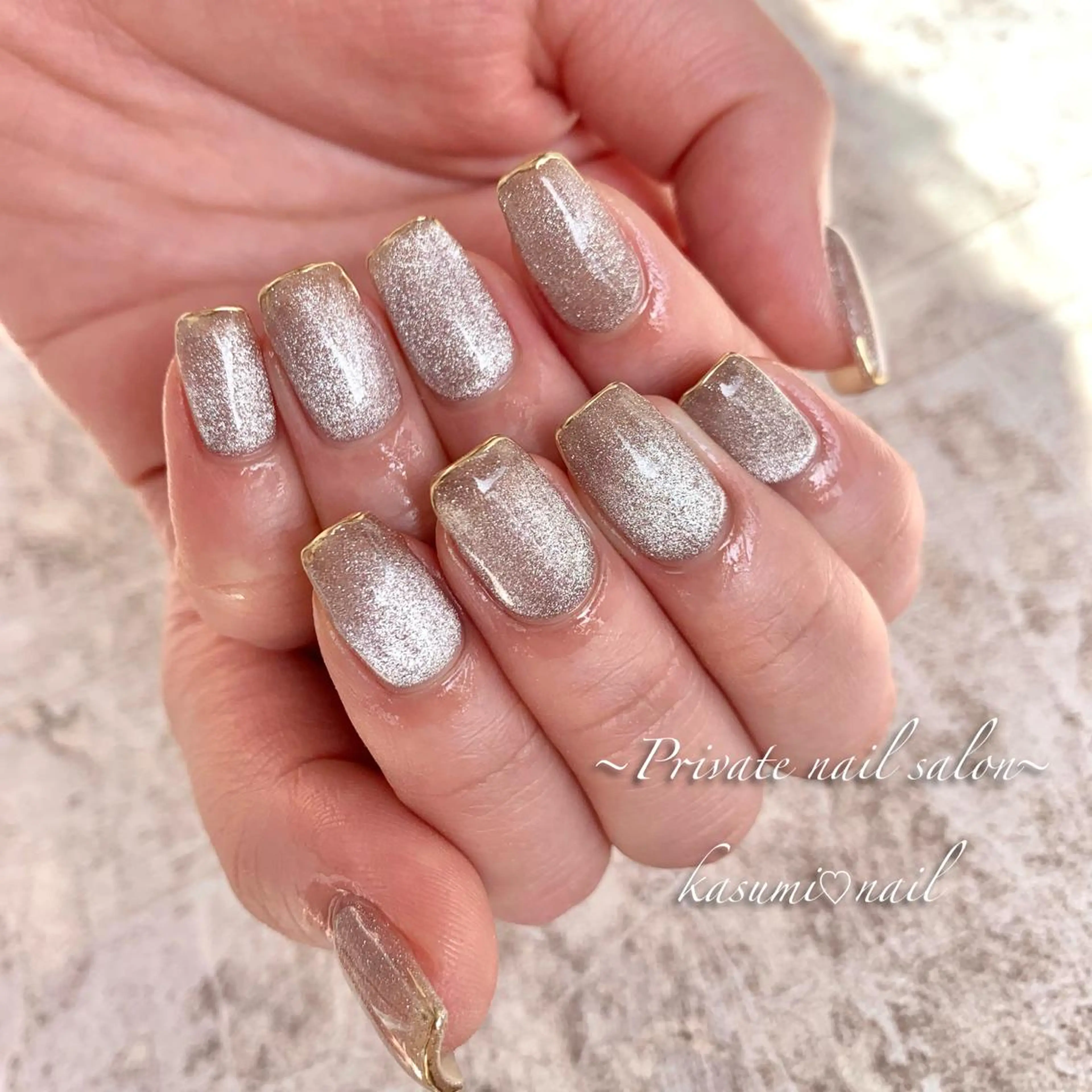 ネイル ニュアンスネイル 春ネイル KASUMI♡ Nailのネイルデザイン