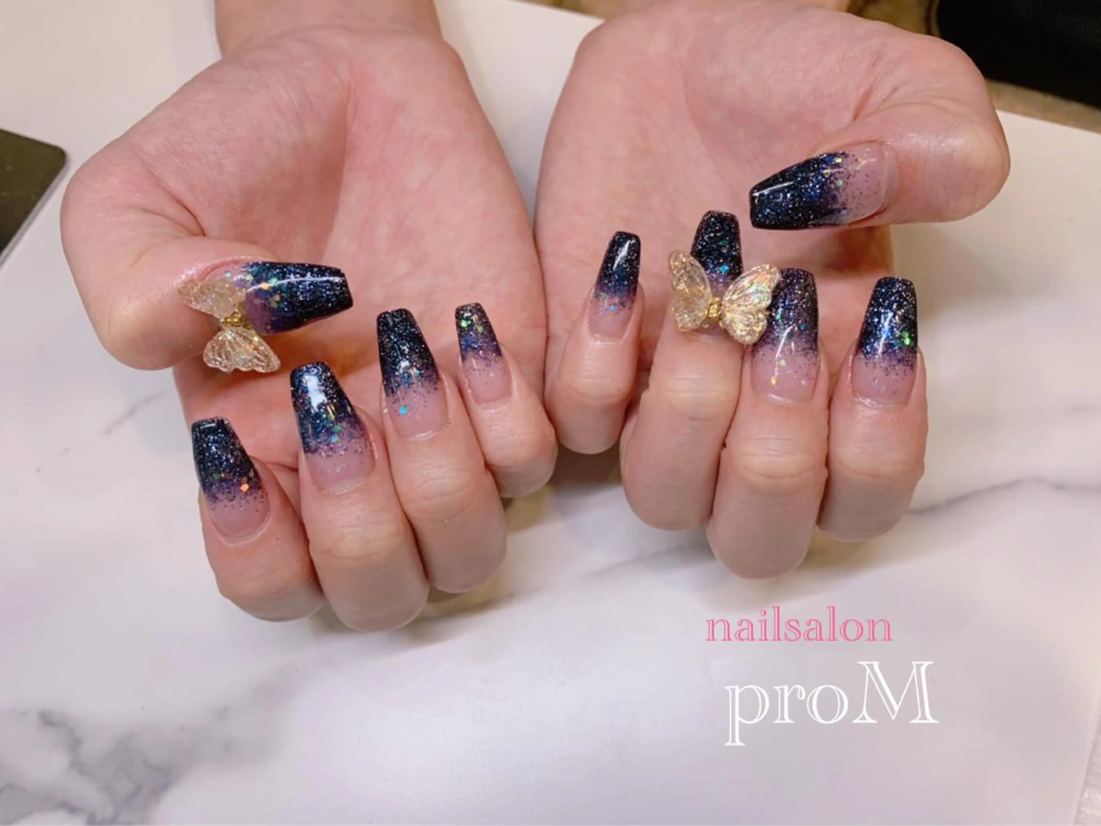 ネイル ロングネイル *･*MIMnail *･゜ﾟ･*:･*のネイルデザイン