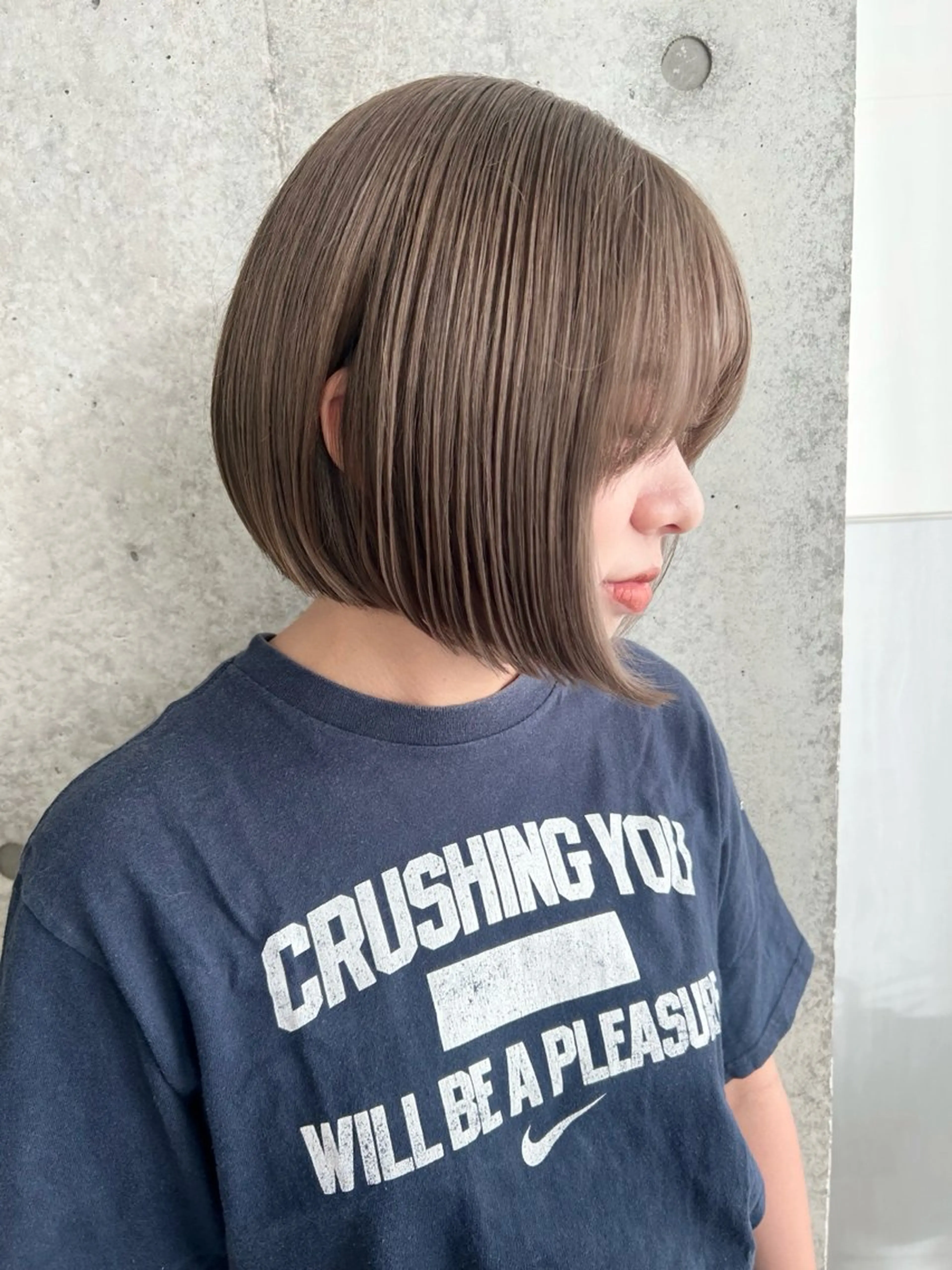 カラー ブリーチ ヘアカラー ️💜akari💜 ハイトーン/レイヤーのヘアスタイル