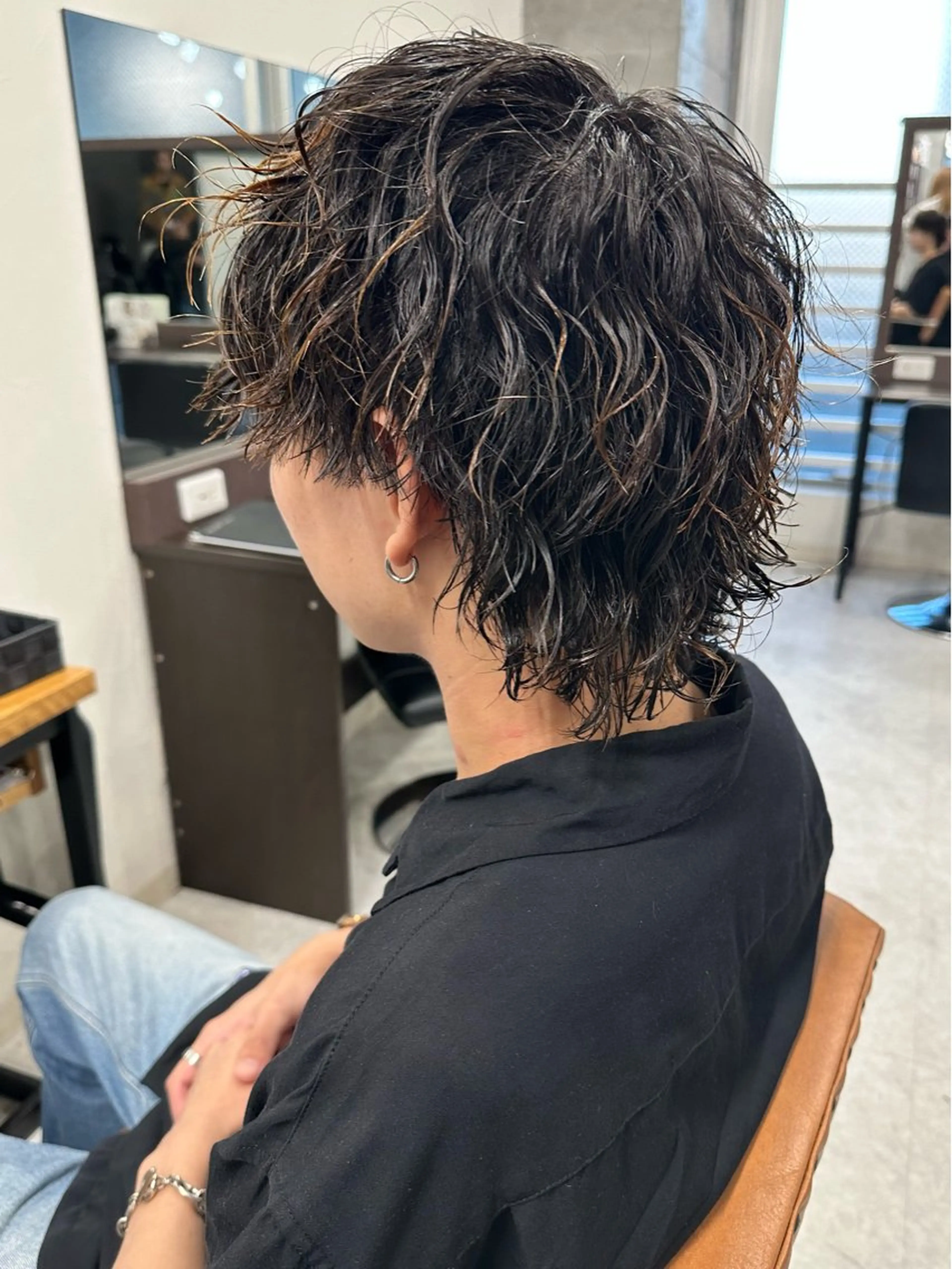 ミディアム パーマ メンズ メンズ似合わせ🪞 リピート率No.1のヘアスタイル