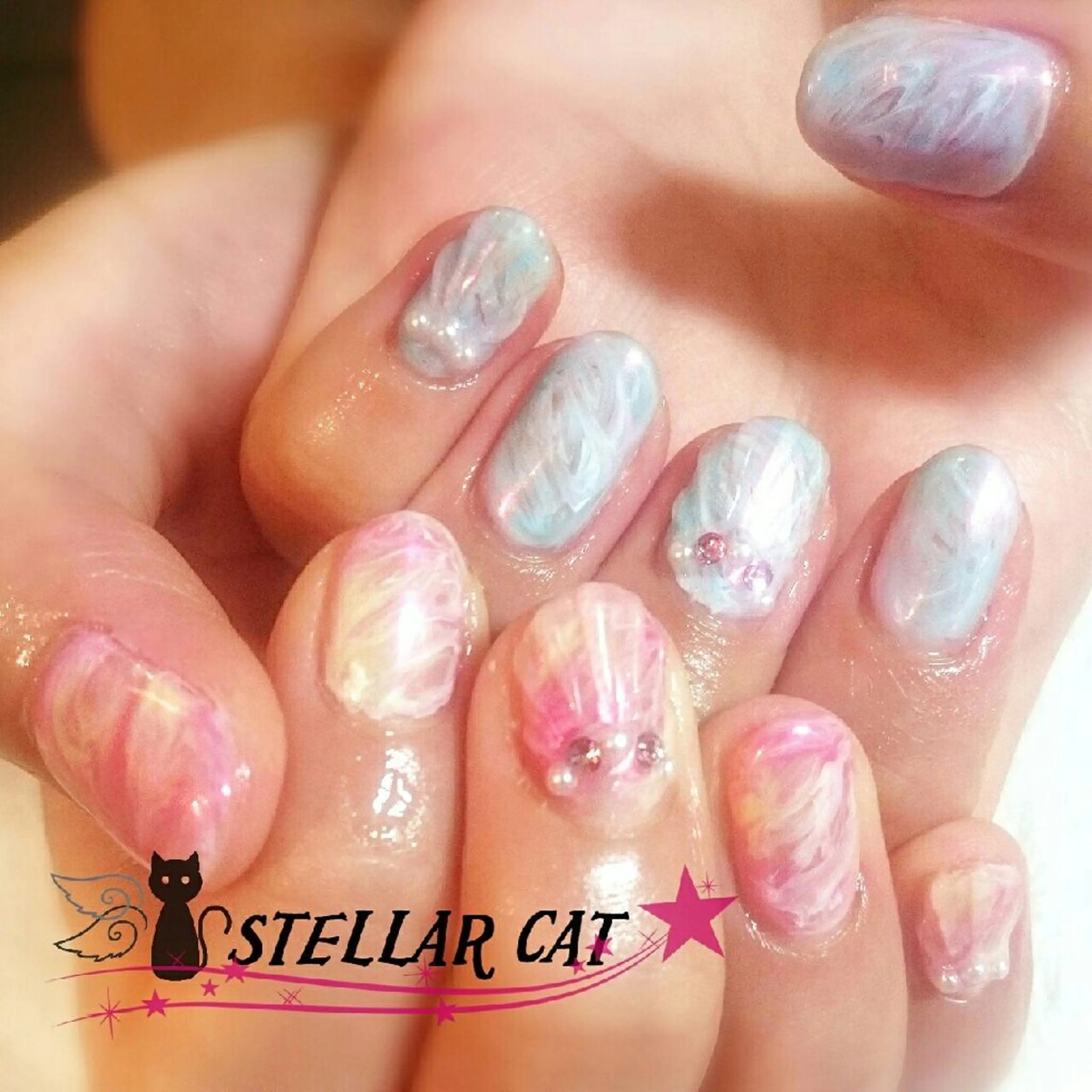 ネイル ショートネイル専門 StellarCatのネイルデザイン