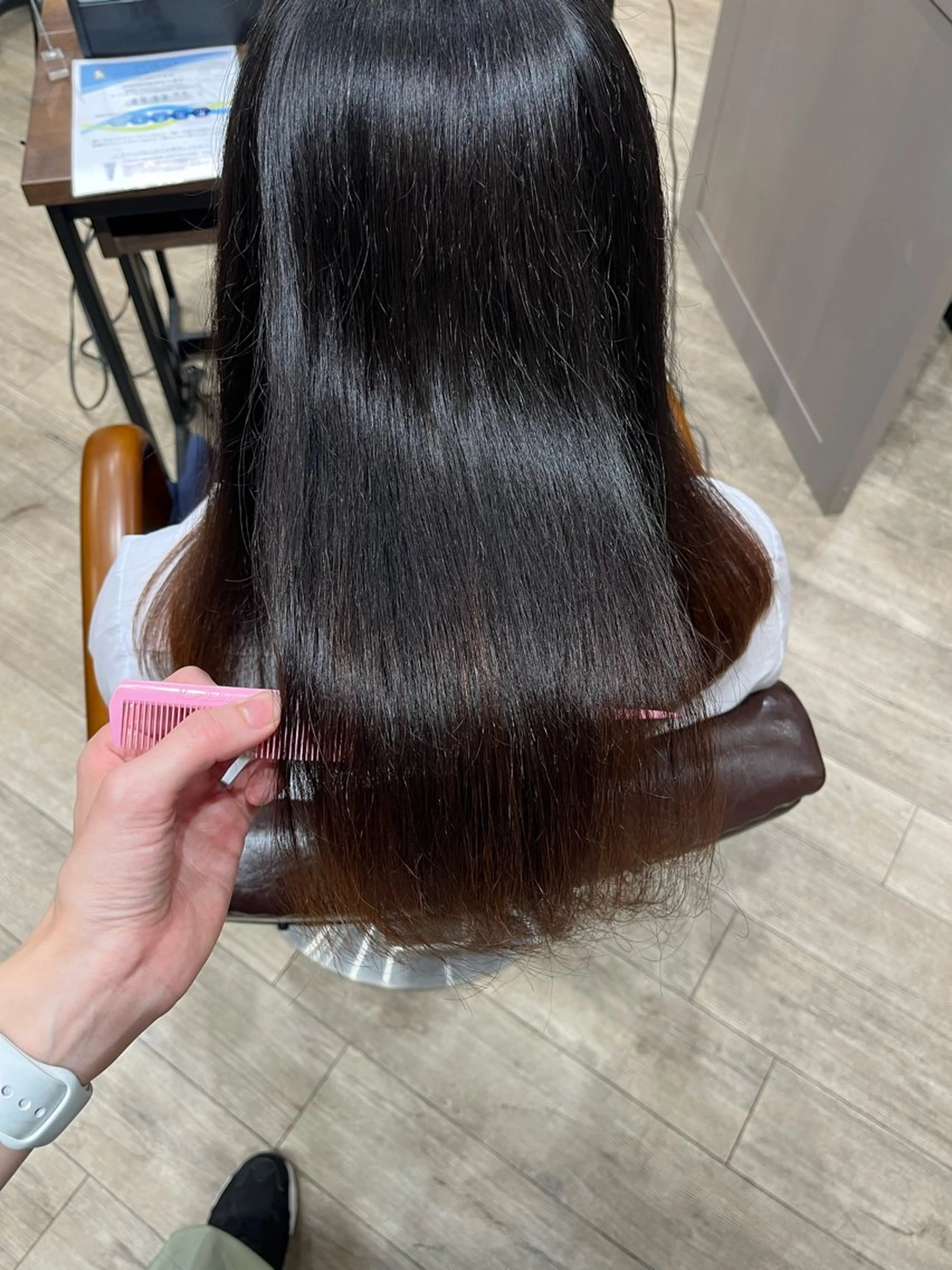 セミロング トリートメント トリートメント 🫧ぷる艶カラー🫧 Yuubi🦩のヘアスタイル