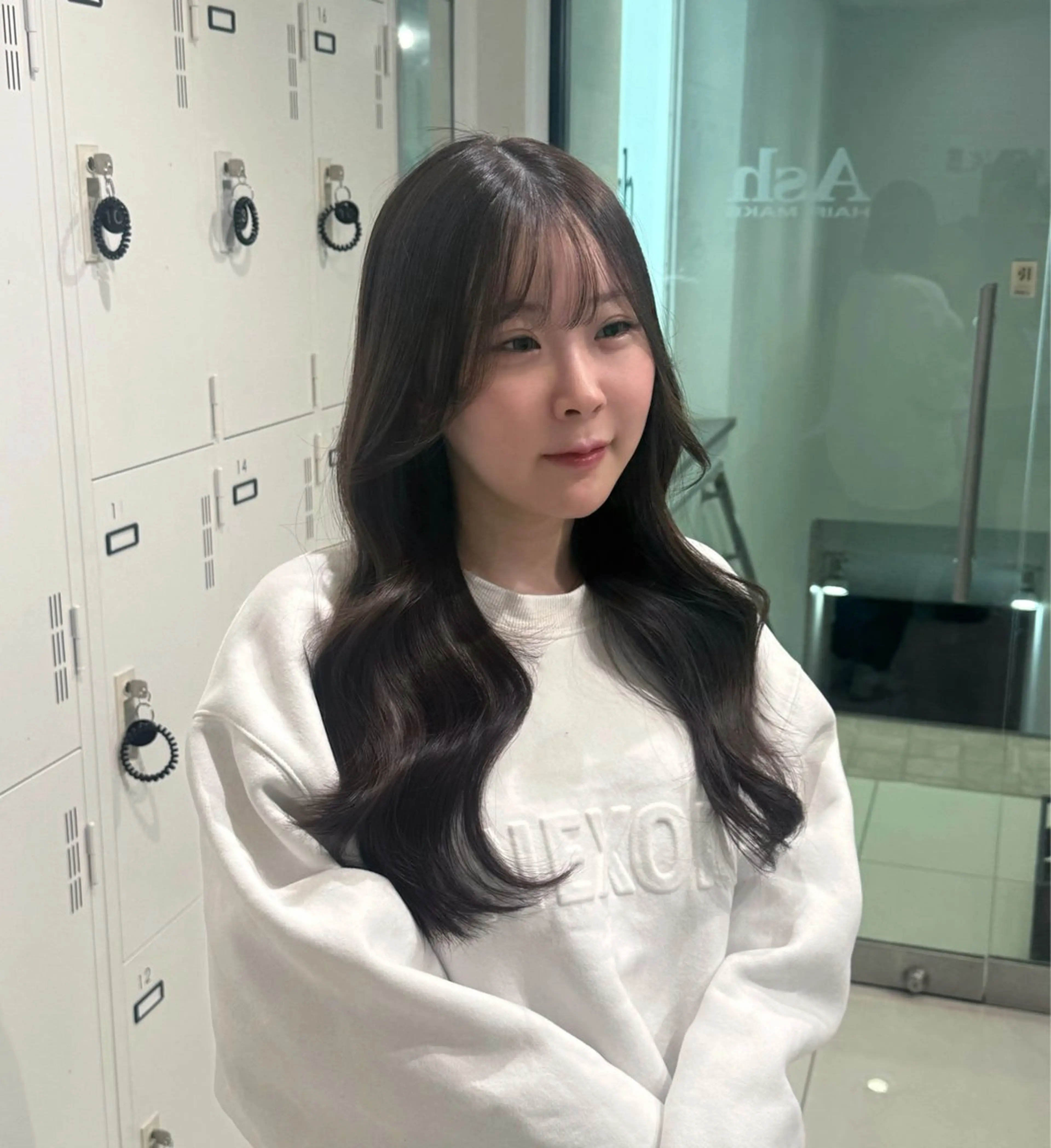 ロング カラー ヘアカラー 透明感ハイトーン ︎︎☾mizukiのヘアスタイル