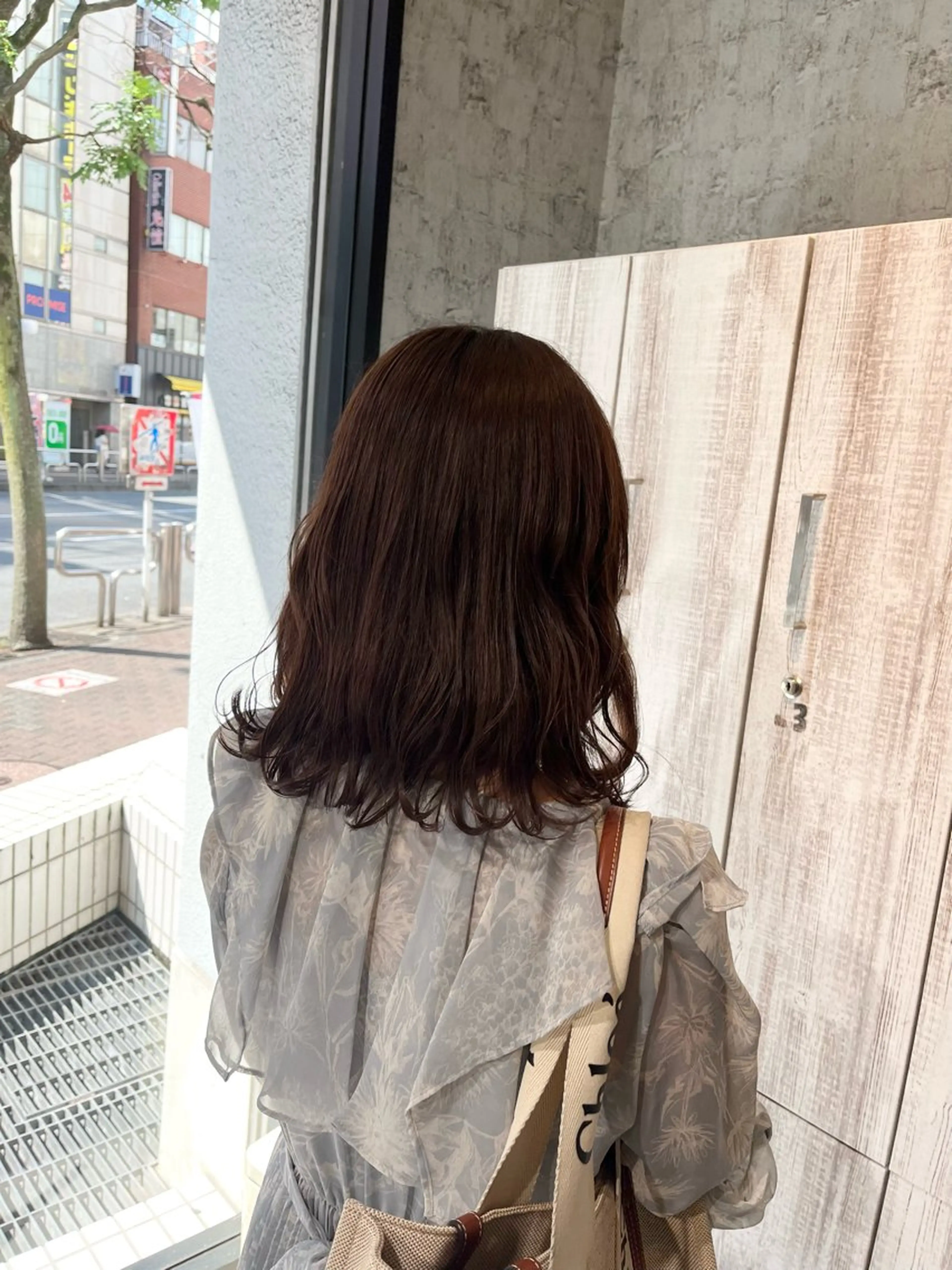 セミロング カラー カット ヘアカラー 🩰モテ艶girly ヘア🪽彩香‎🪡⟡のヘアスタイル