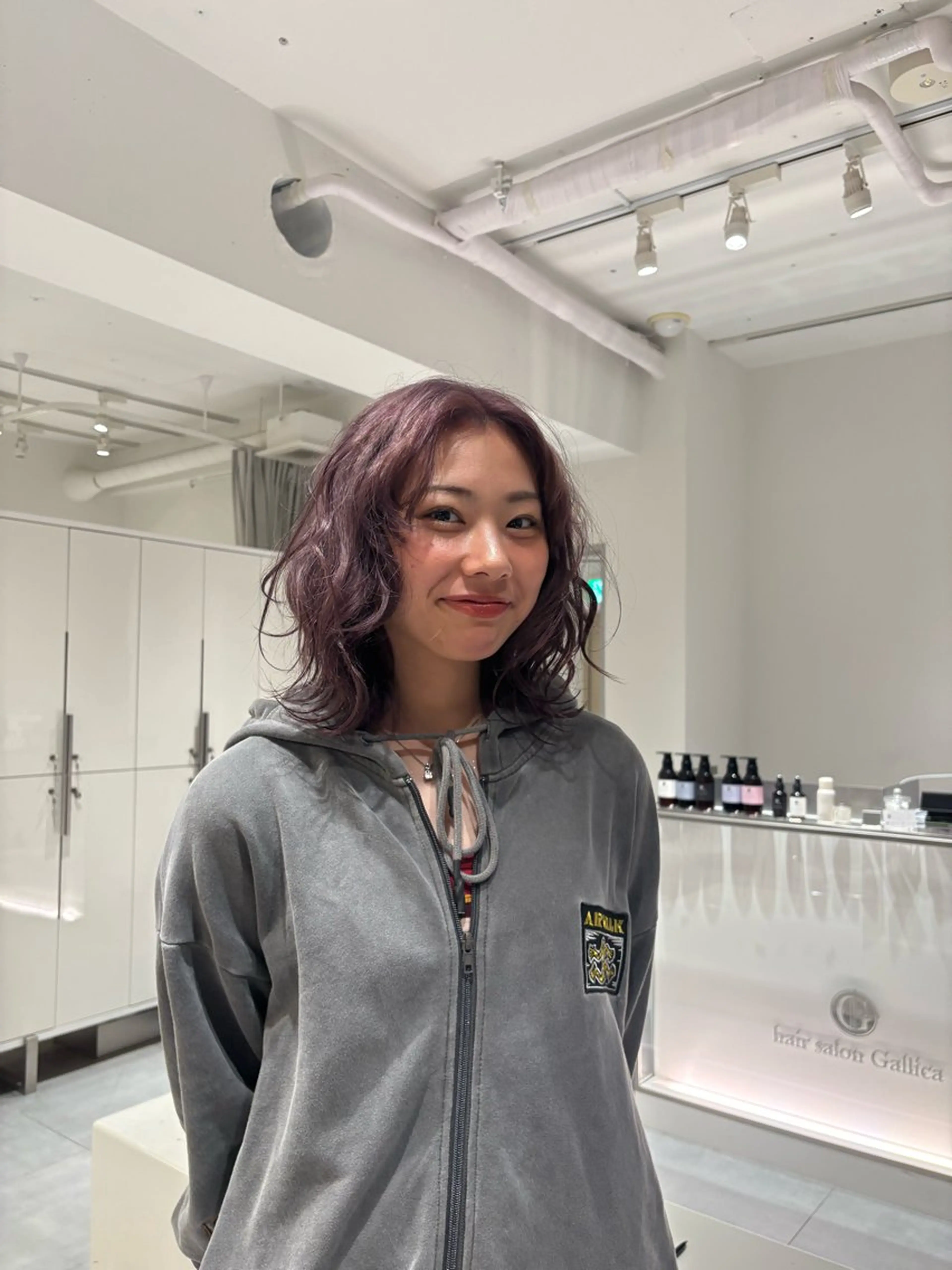 カラー 艶⭐︎暗髪 rinkoのヘアスタイル