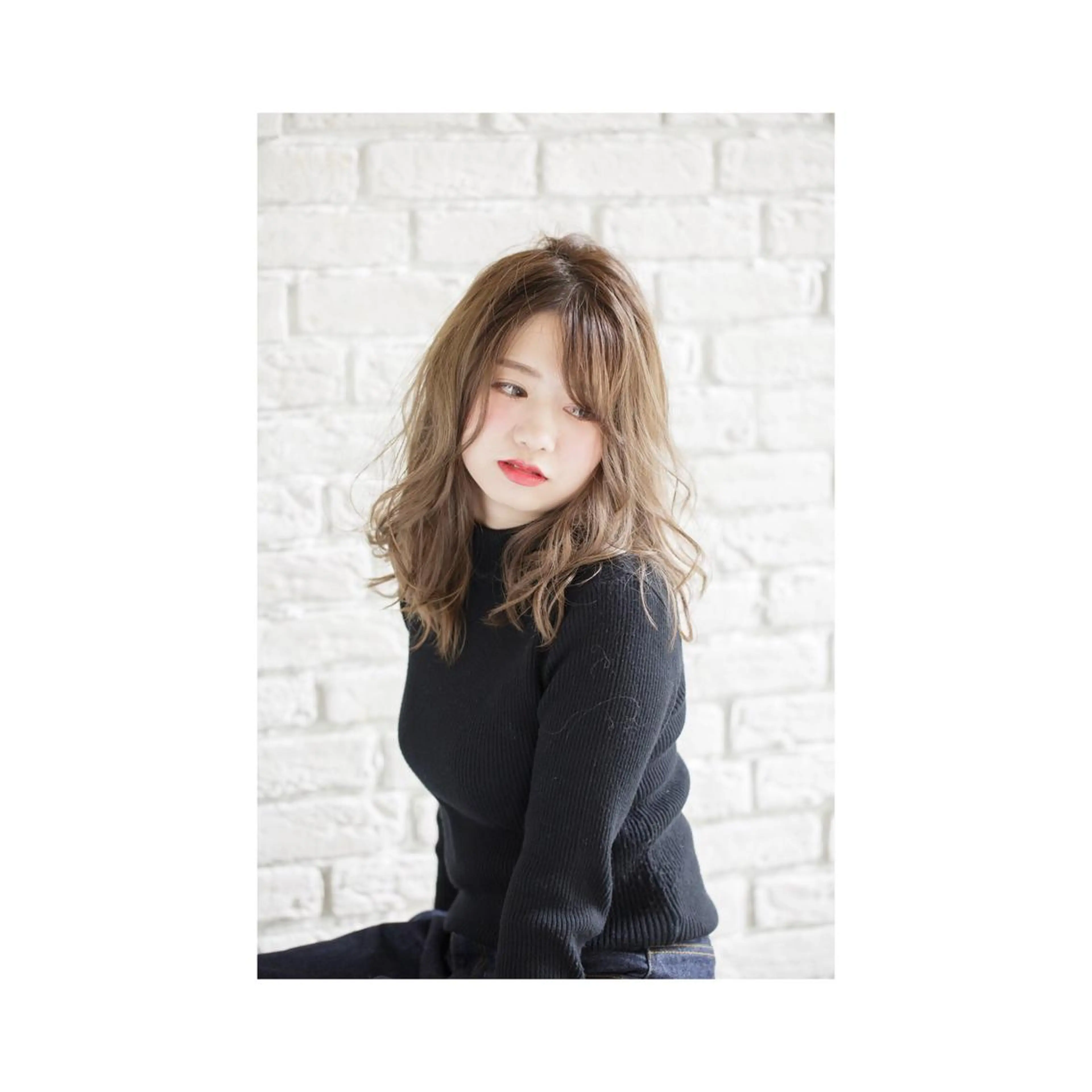 ロング SAKURA 原宿所属・なかの たくみのヘアスタイル