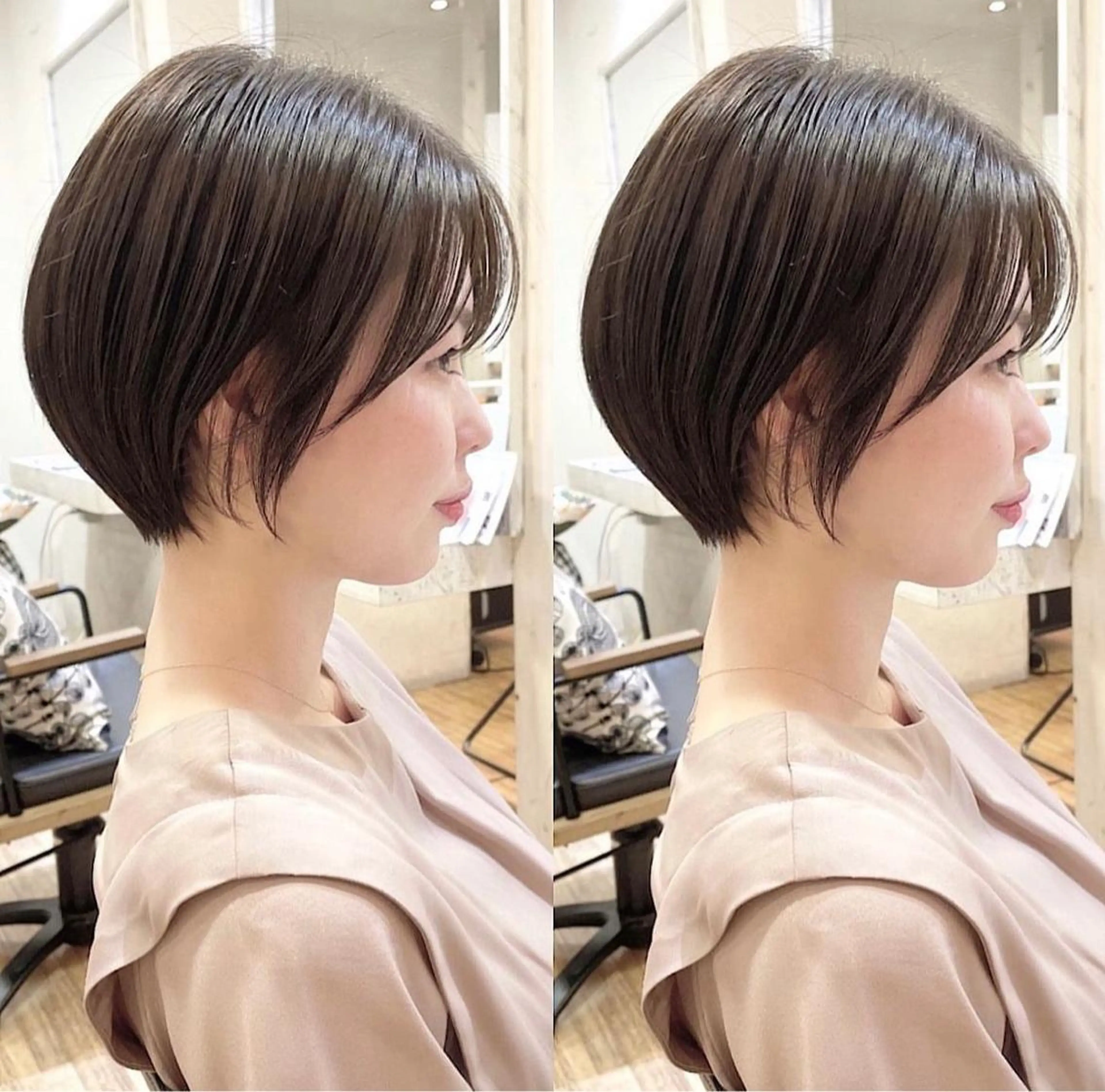 ショート バレイヤージュモデル 小林匠❤️‍🔥のヘアスタイル