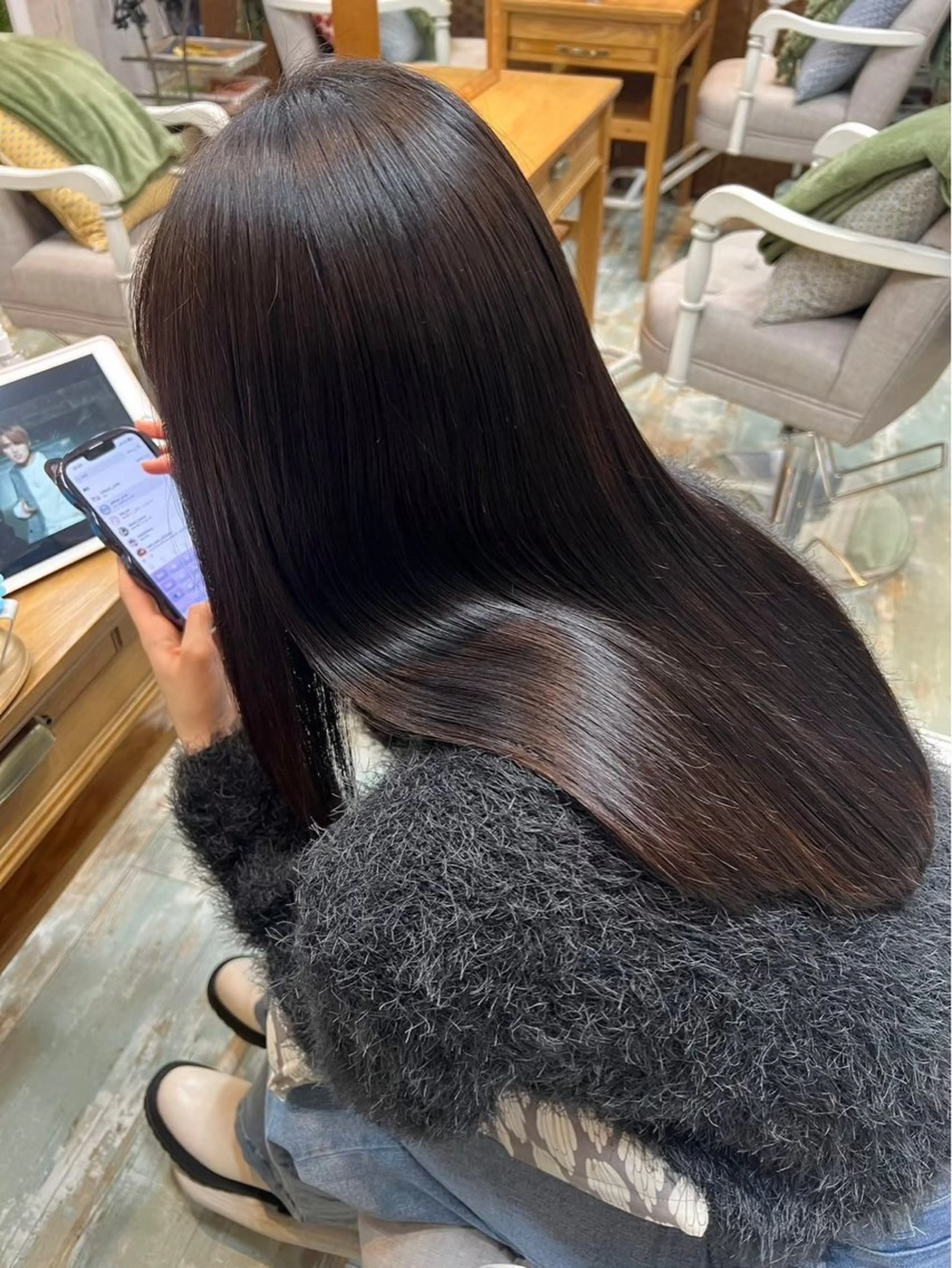 ロング albero🧸 🌳鈴木遥菜のヘアスタイル