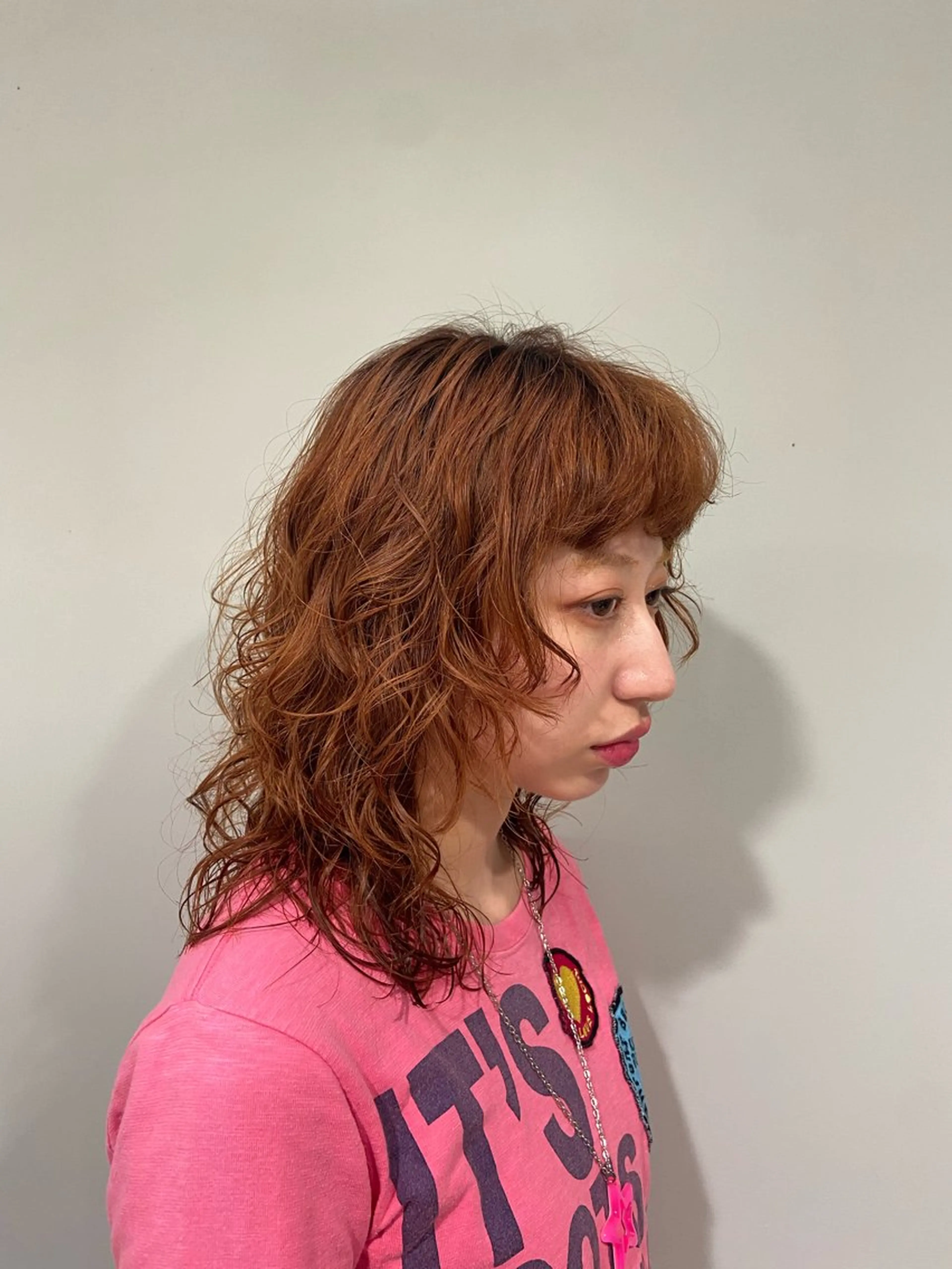 ロング パーマ atelier doux dimanche（アトリエ・ドゥー・ディマンシュ）所属・Fukamiレイヤー 透明感カラーのヘアスタイル